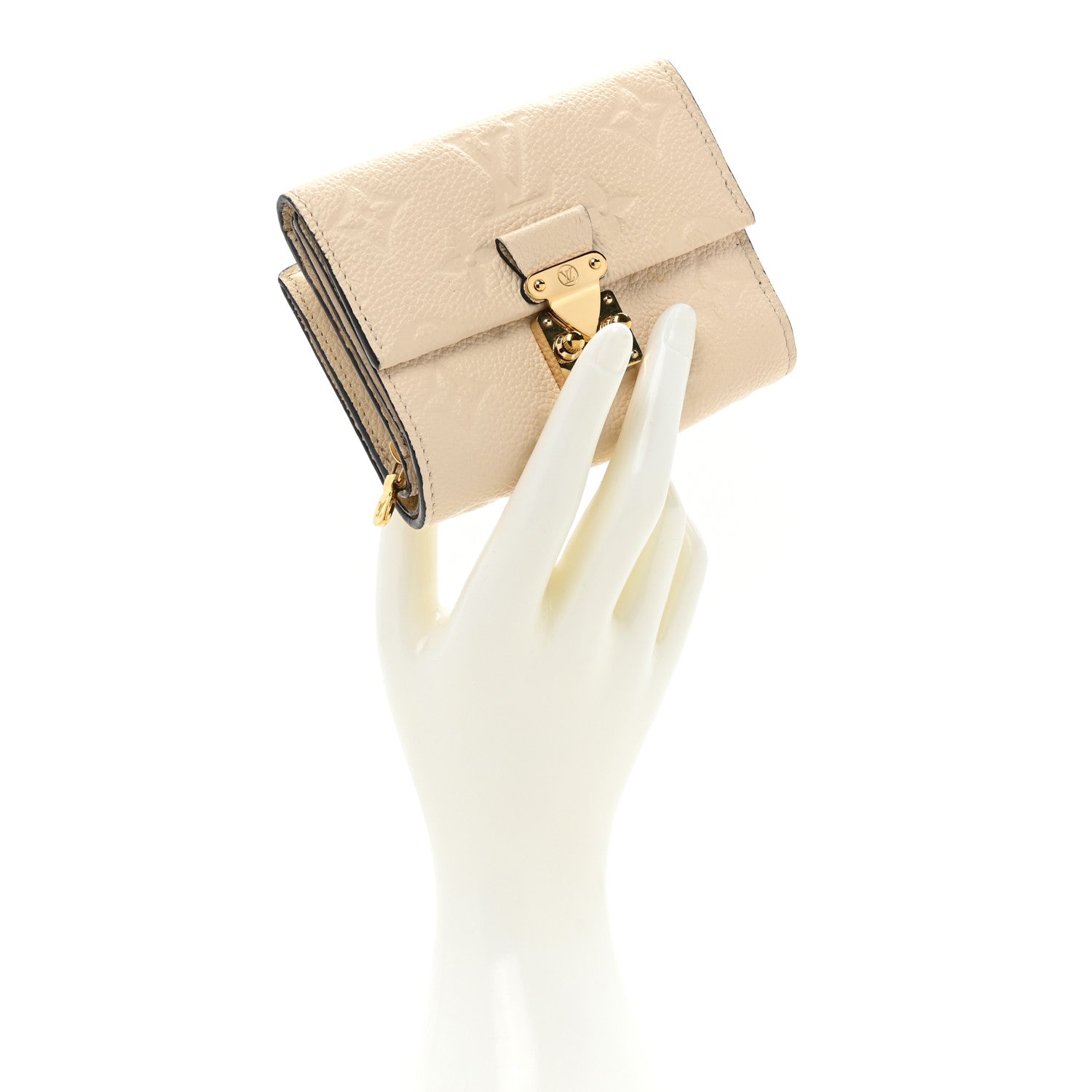 Louis Vuitton Empreinte Metis Compact Wallet Cream 2 of 15