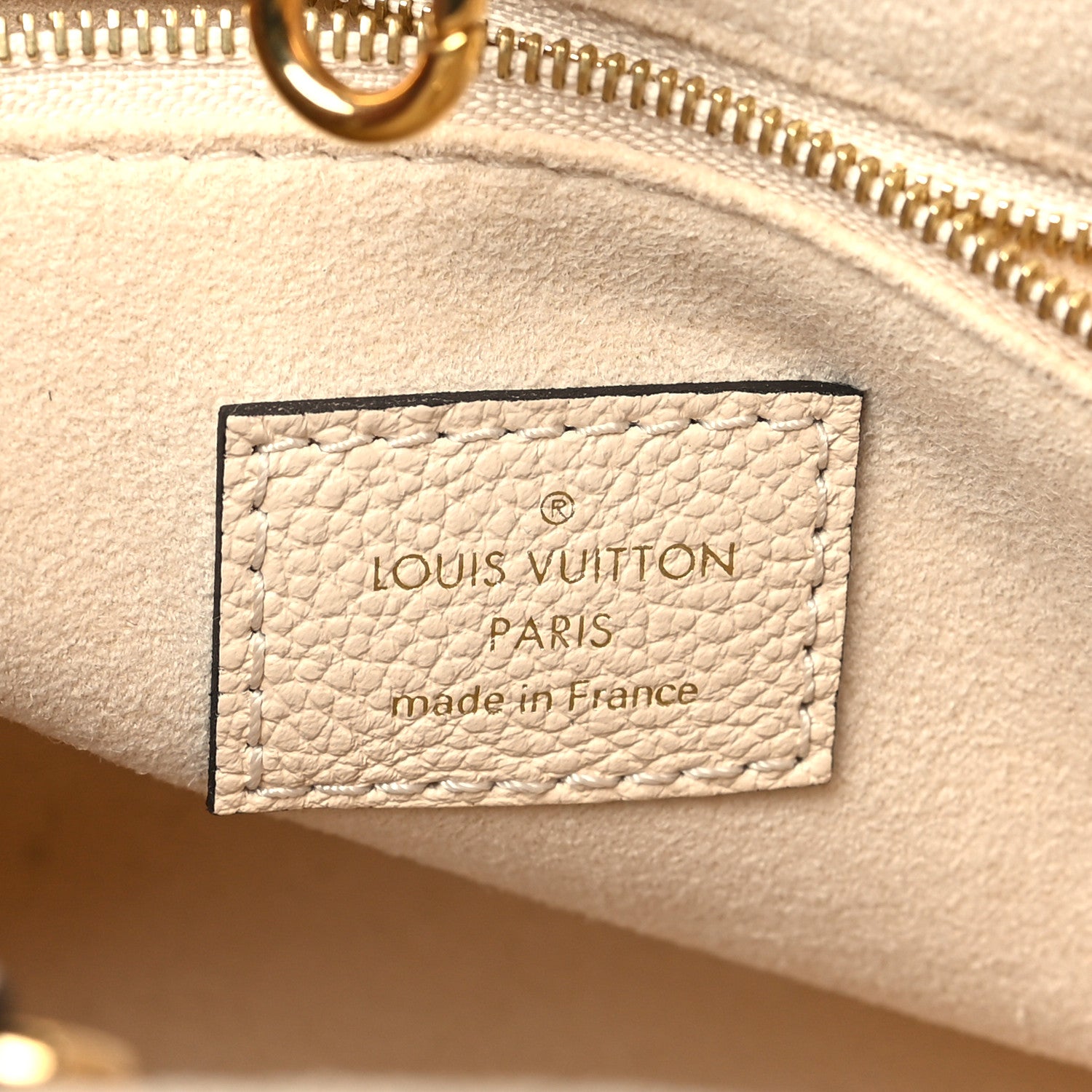 Louis Vuitton Empreinte Monogram Giant Onthego PM Creme Bois de Rose 6 of 9