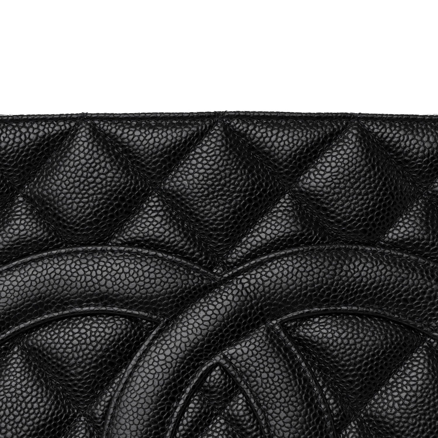 Chanel Caviar Quilted Medallion Tote Black 8 of 10