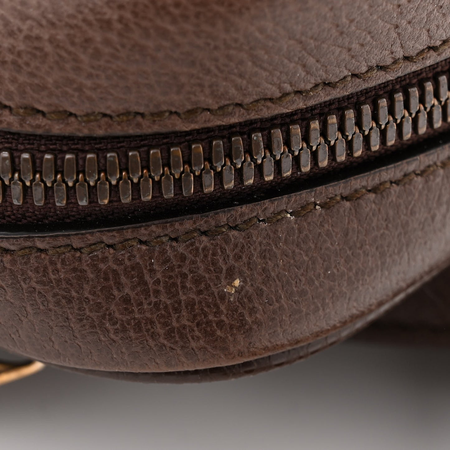 GG Supreme Monogram Web Mini Ophidia Messenger Brown