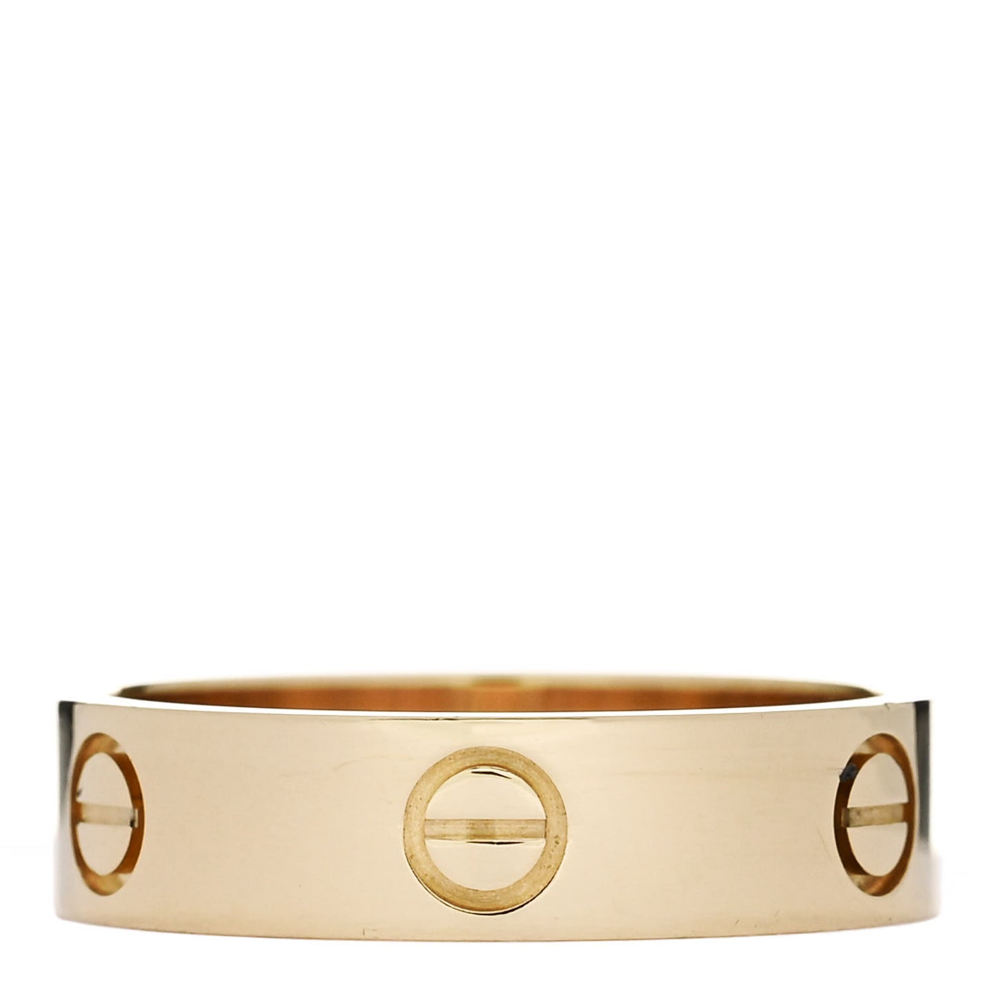 18K Yellow Gold 5.5mm LOVE Ring 61 9.5