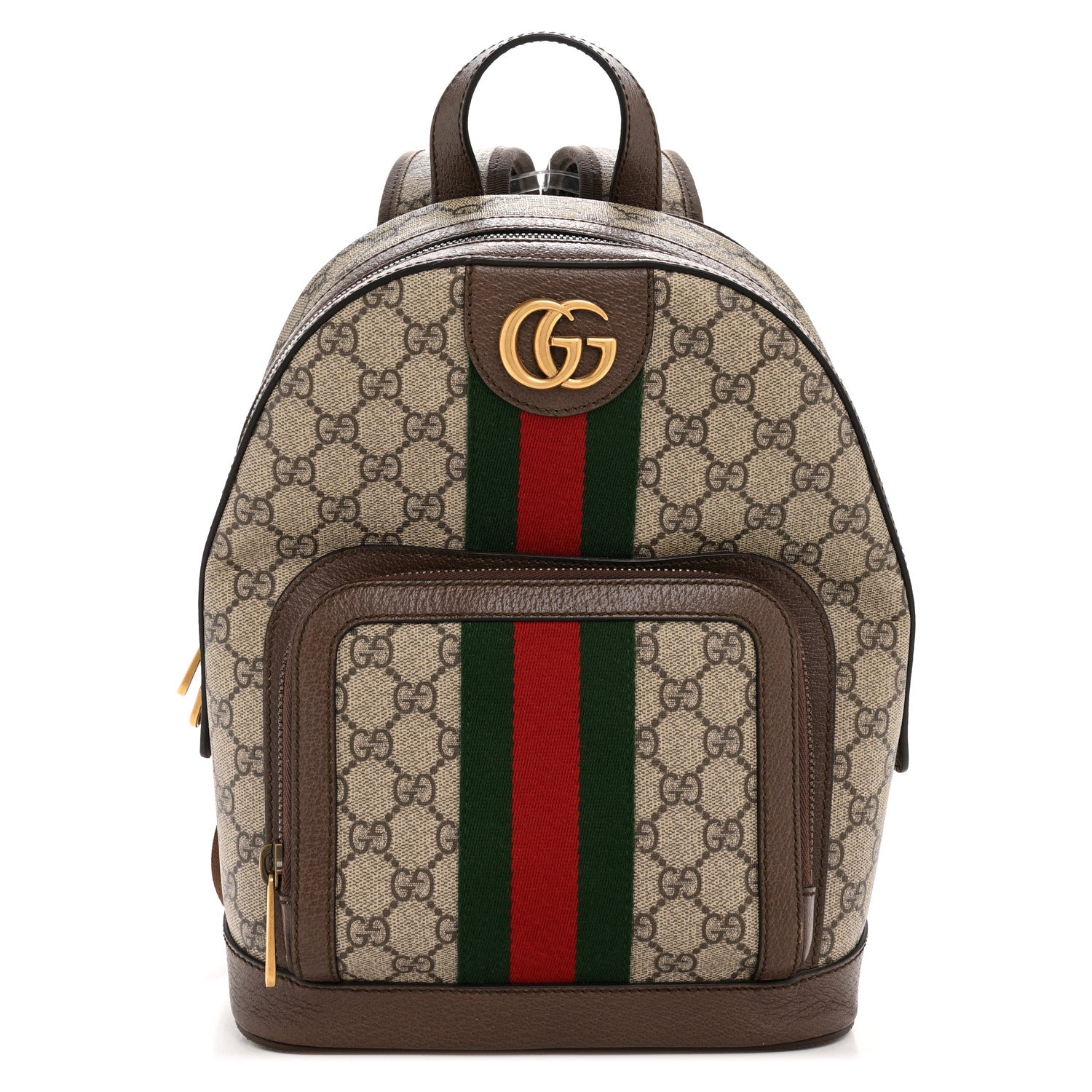 Gucci GG Supreme Monogram Calfskin Web Small Ophidia Day  display picture 3