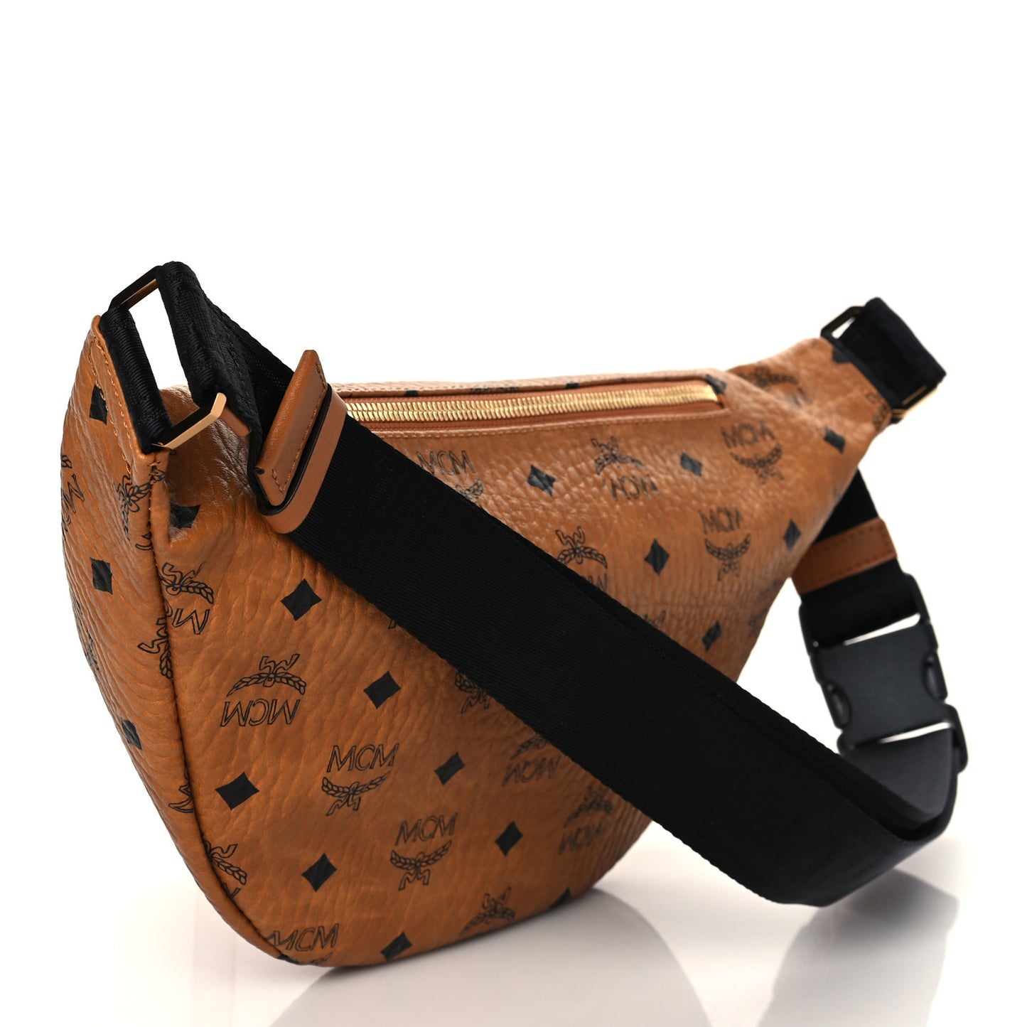 Visetos Medium Fusten Belt Bag Cognac