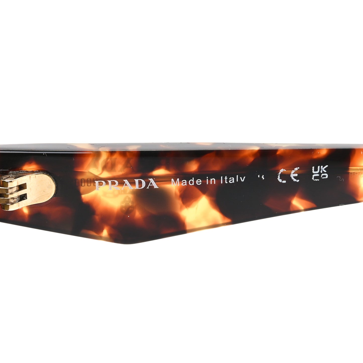 Acetate Oval Sunglasses SPR 26Z Tortoise