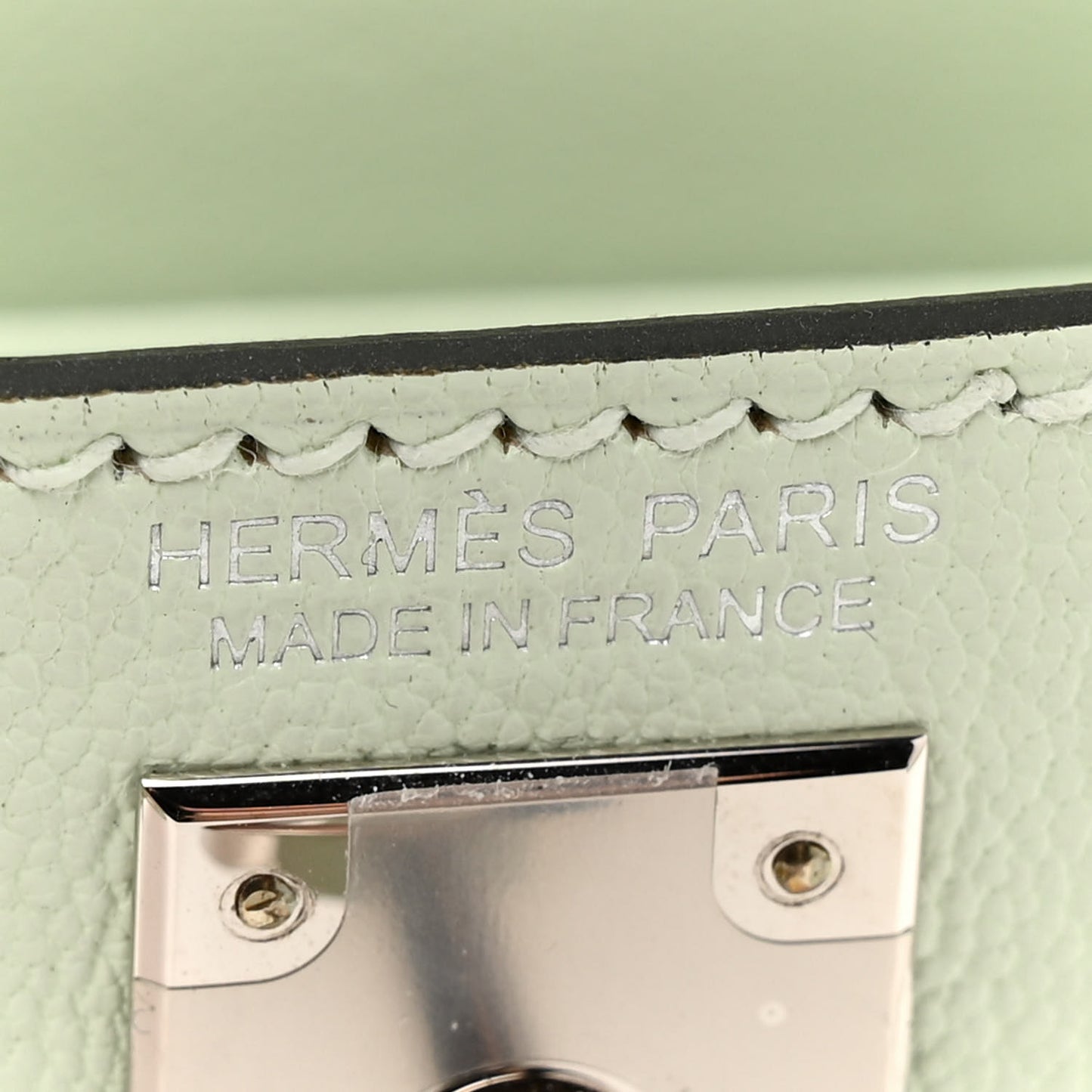 Chevre Mysore Mini Kelly Sellier 20 Vert Fizz