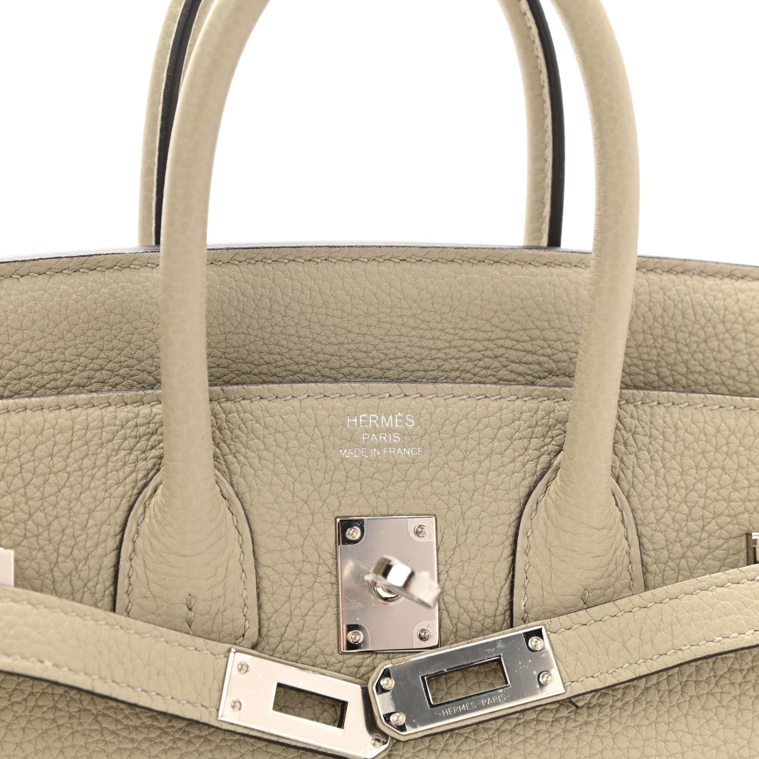 Hermes Togo Birkin 25 Sauge 5 of 10