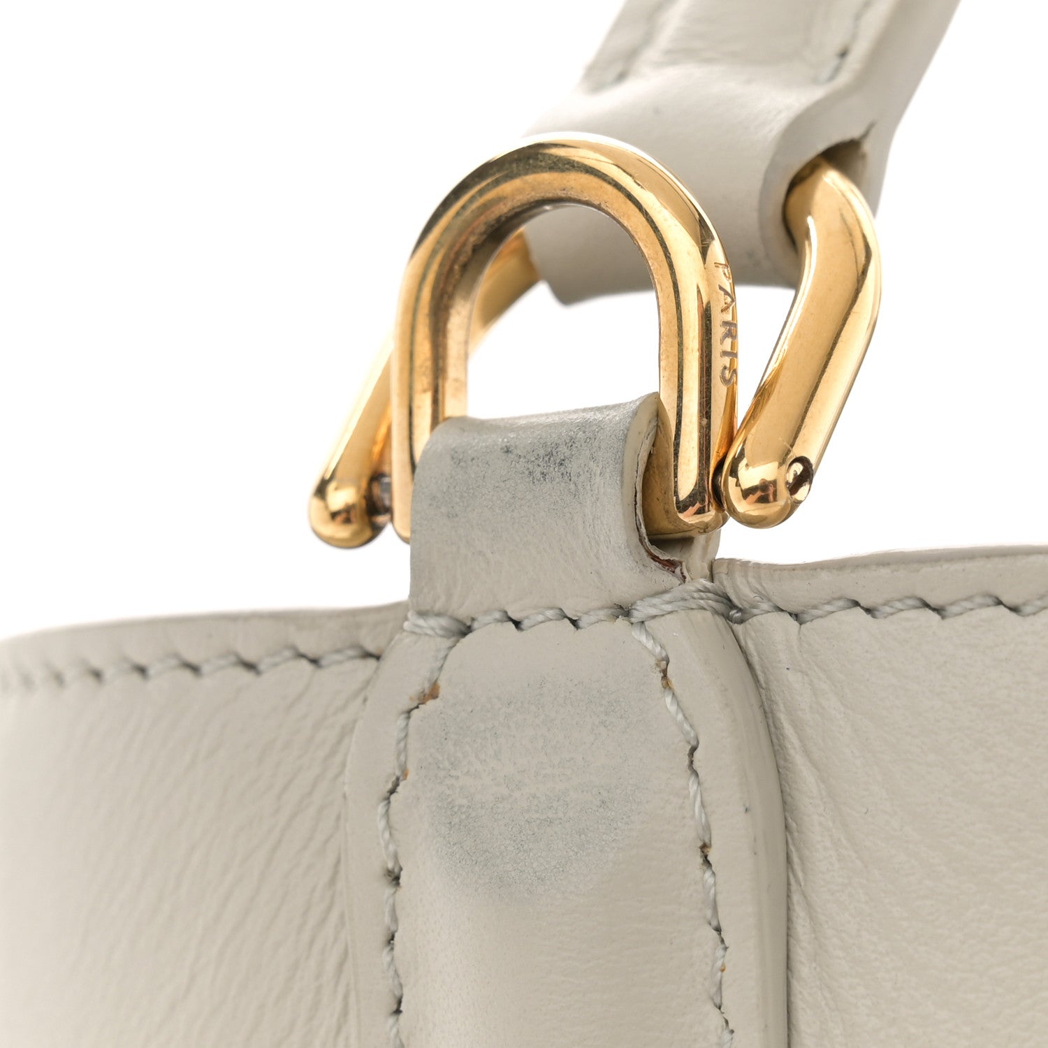 Celine Smooth Calfskin Bucket 16 Bag Light Stone 13 of 13