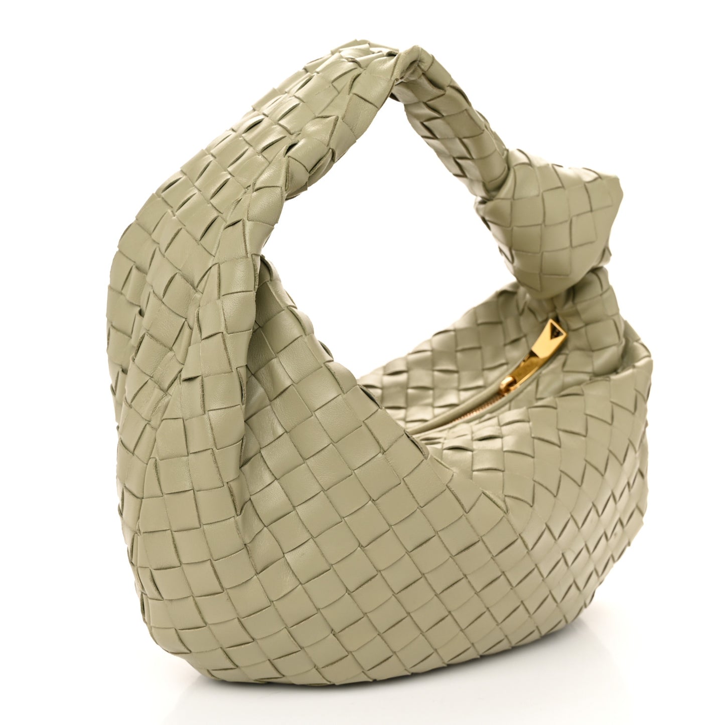 Nappa Intrecciato Teen Jodie Hobo Travertine