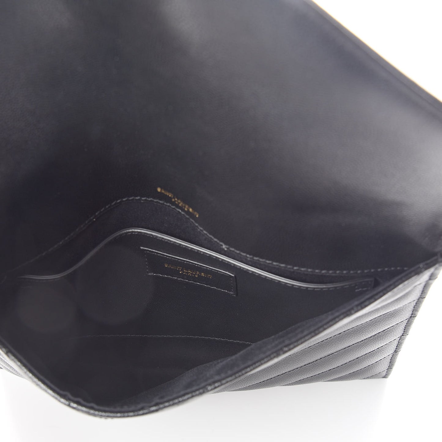 Grain De Poudre Matelasse Tribeca Chain Wallet Black