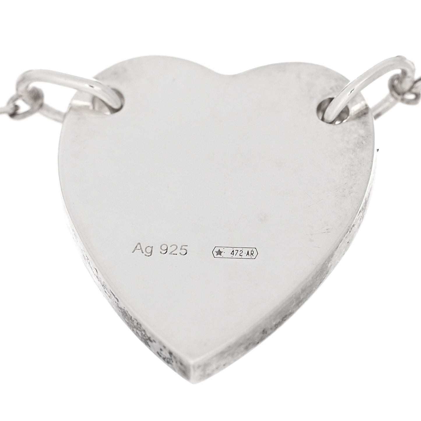 Sterling Silver Trademark Heart Bracelet