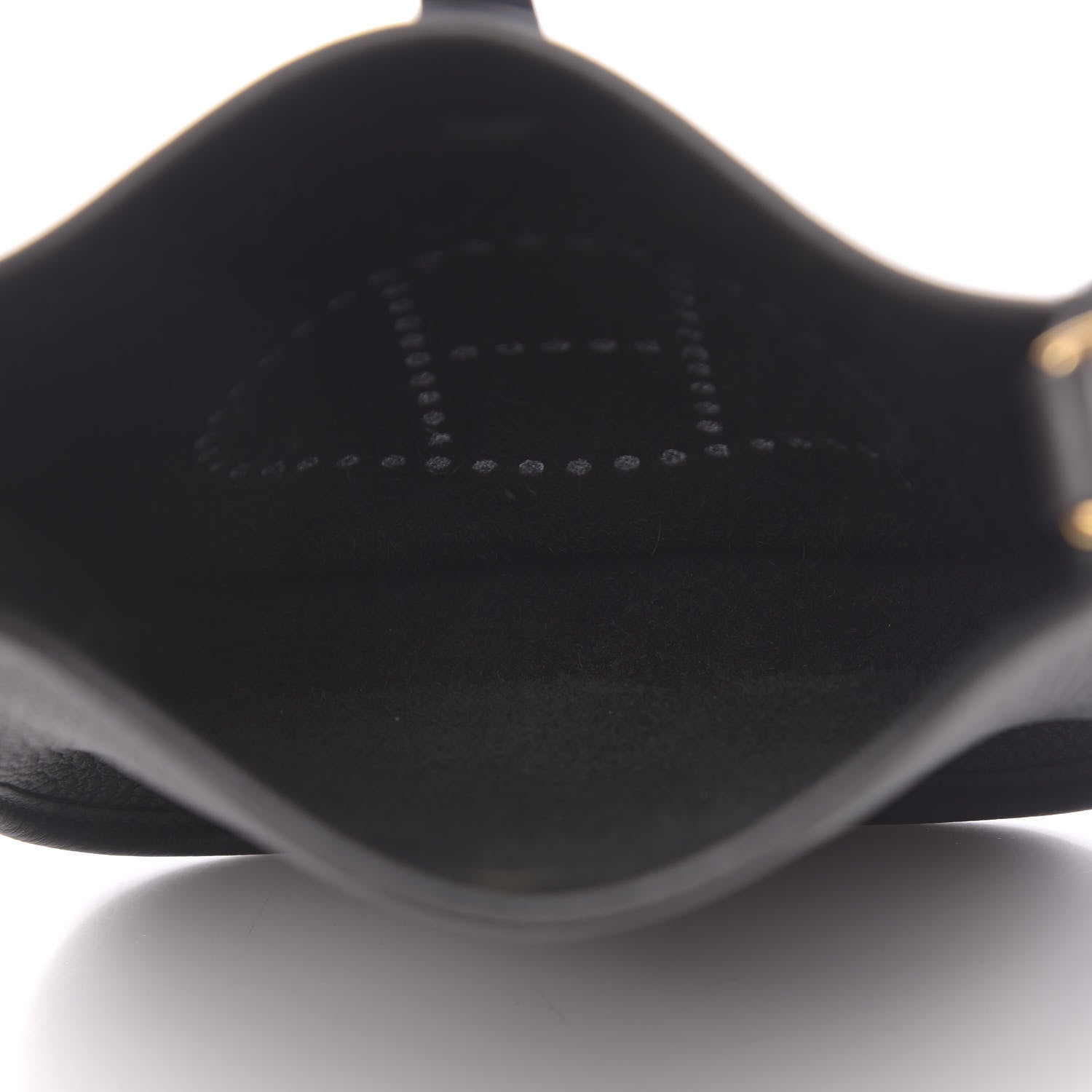 Hermes Taurillon Clemence Evelyne TPM Black 5 of 11