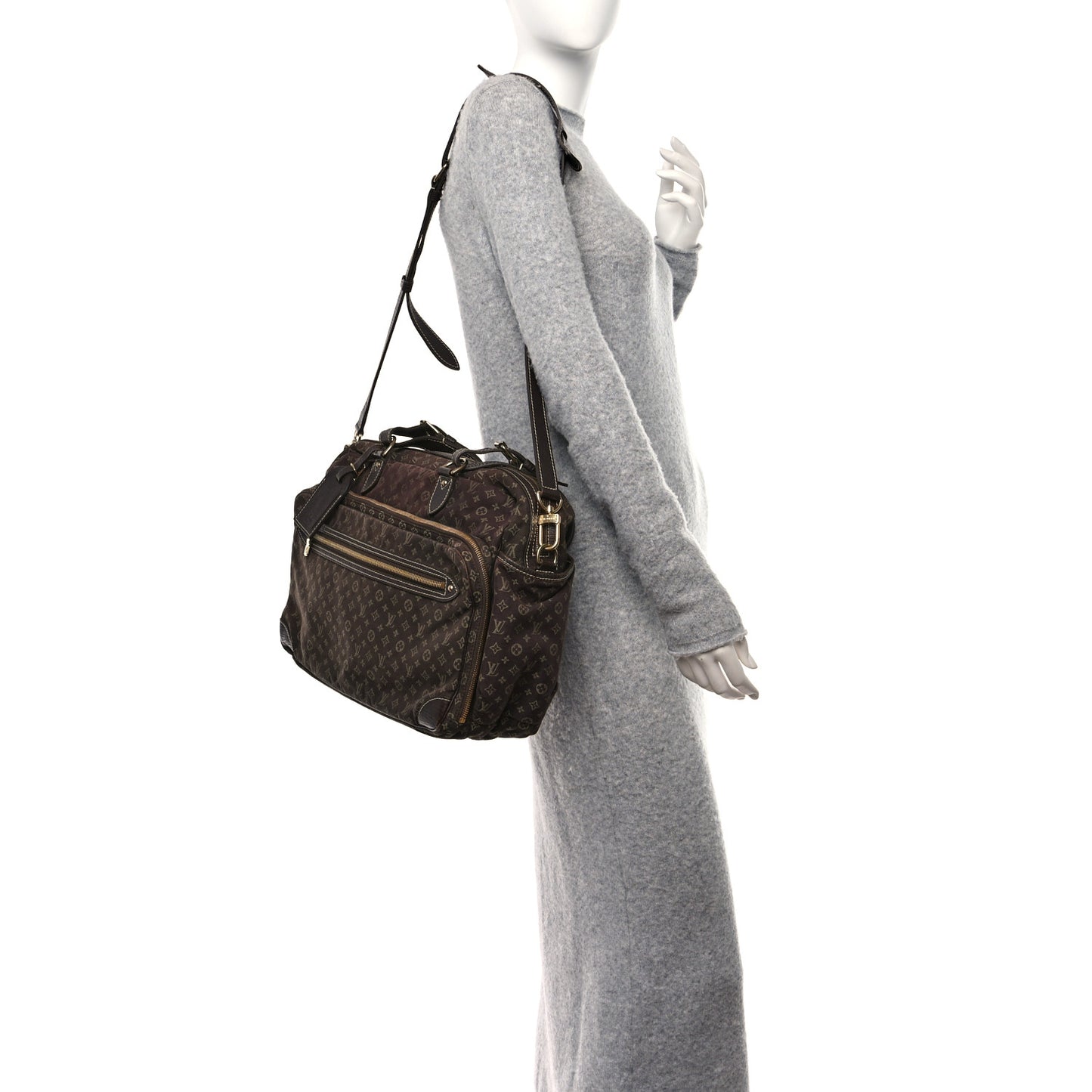 LOUIS VUITTON Mini Lin Sac a Langer Diaper Bag Ebene