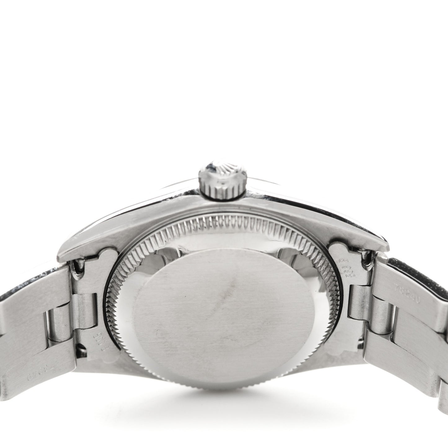 Stainless Steel 24mm Oyster Perpetual Watch Blue 76080