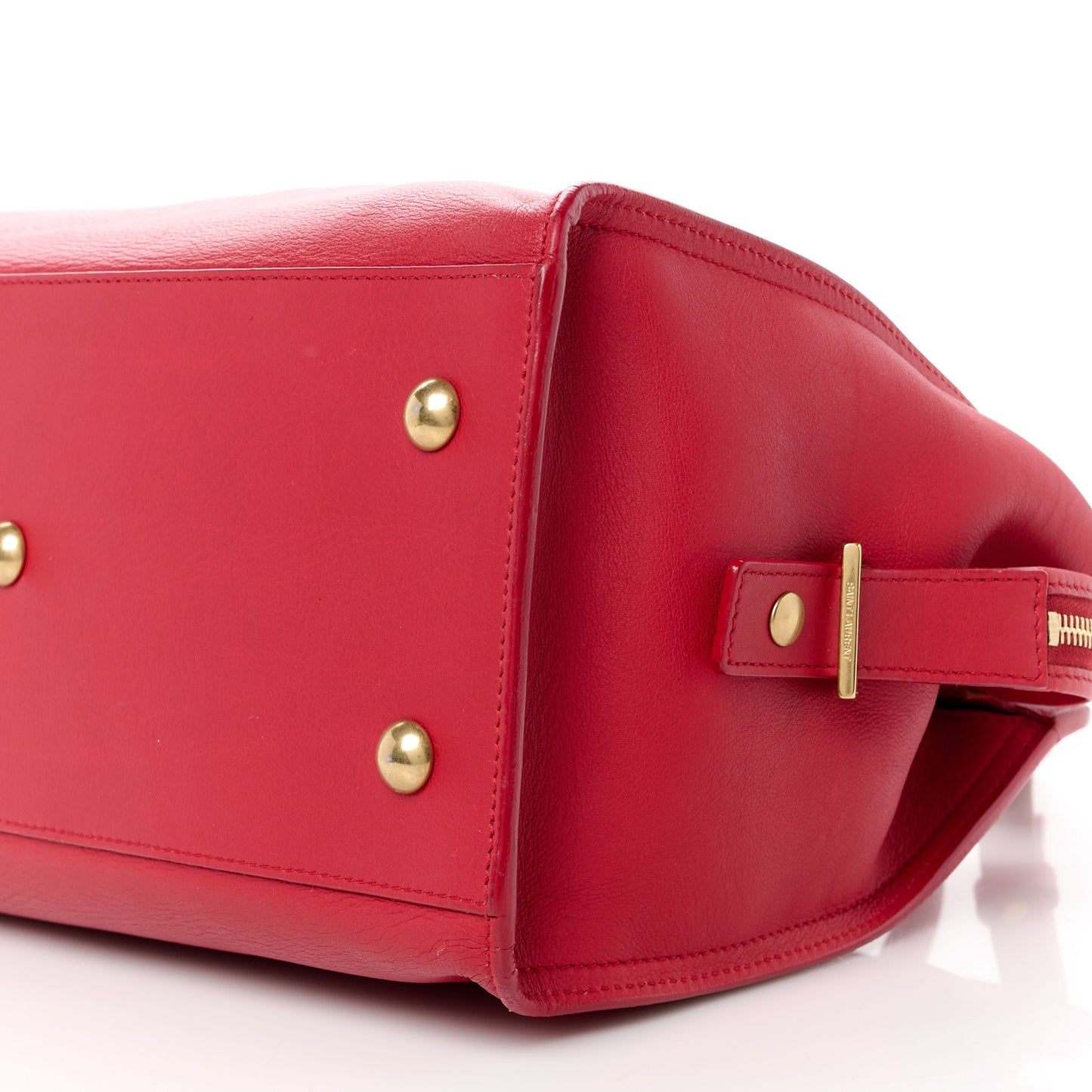 Calfskin Small Classic Y Cabas Red