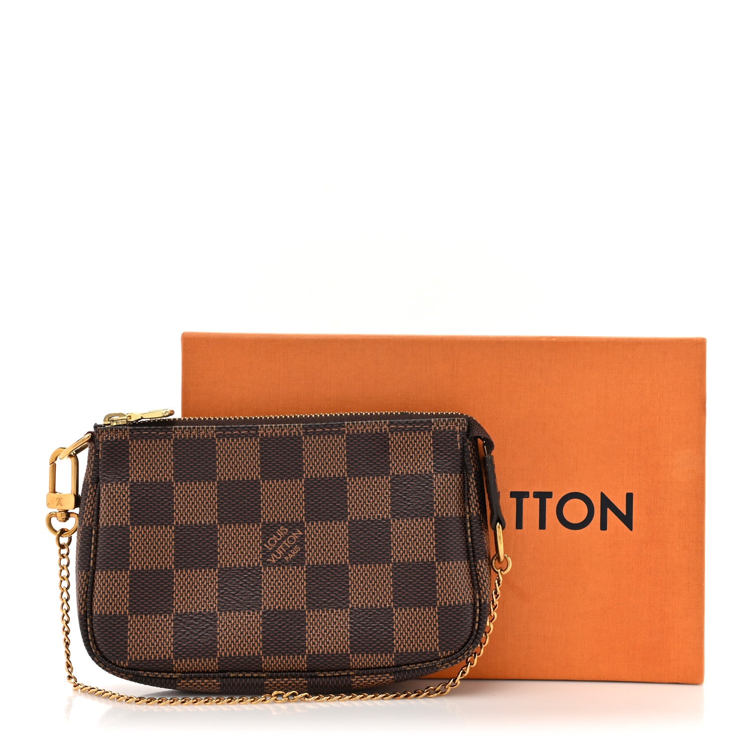 Louis Vuitton Damier Ebene Mini Pochette Accessories 12 of 12