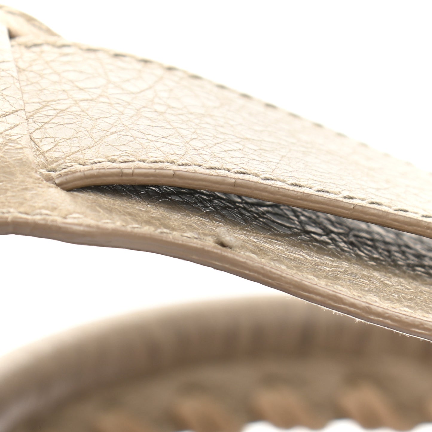 Agneau Giant 21 Rose Gold Hardware City Papyrus