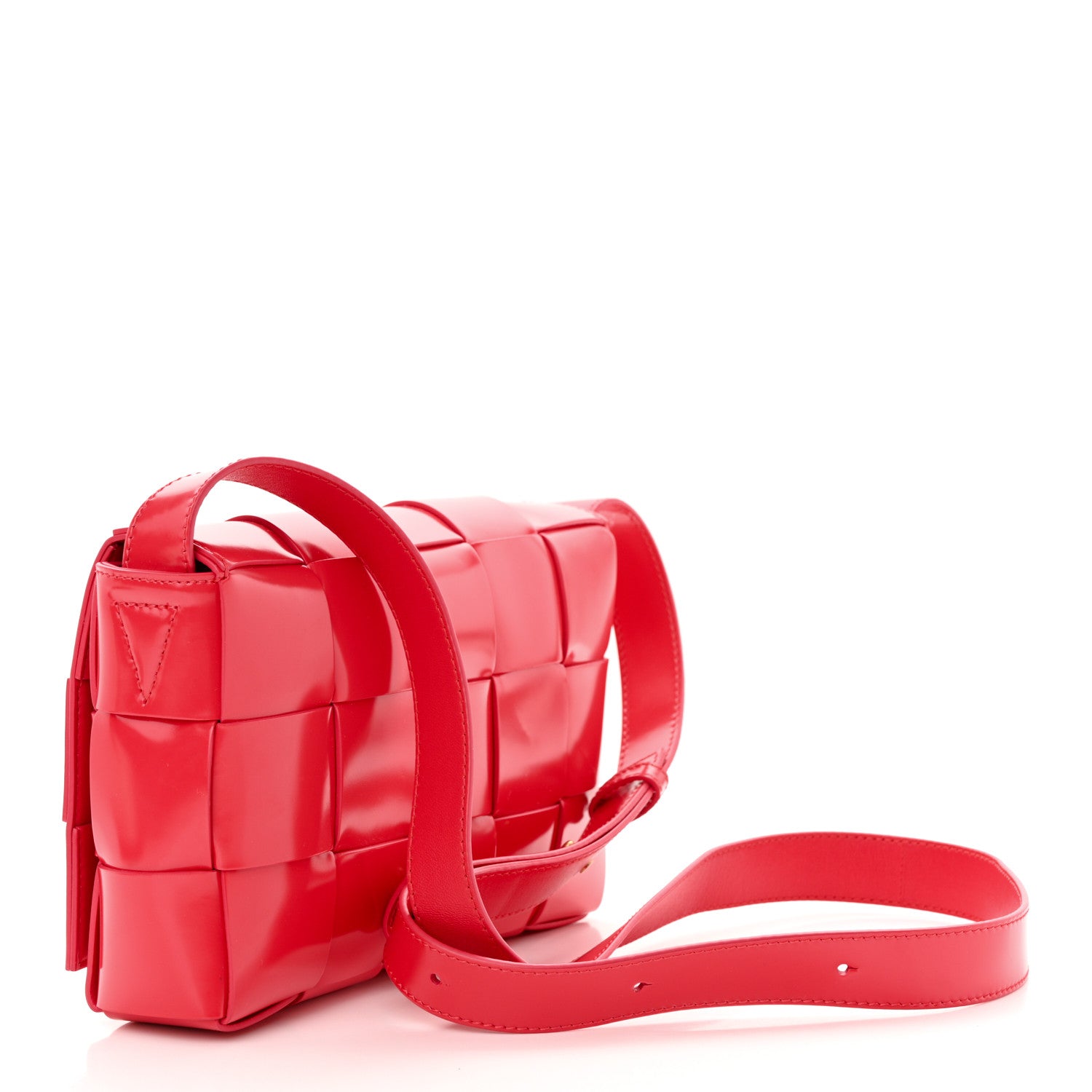 Bottega Veneta Brushed Calfskin Intrecciato Cassette Bag Firework 3 of 10