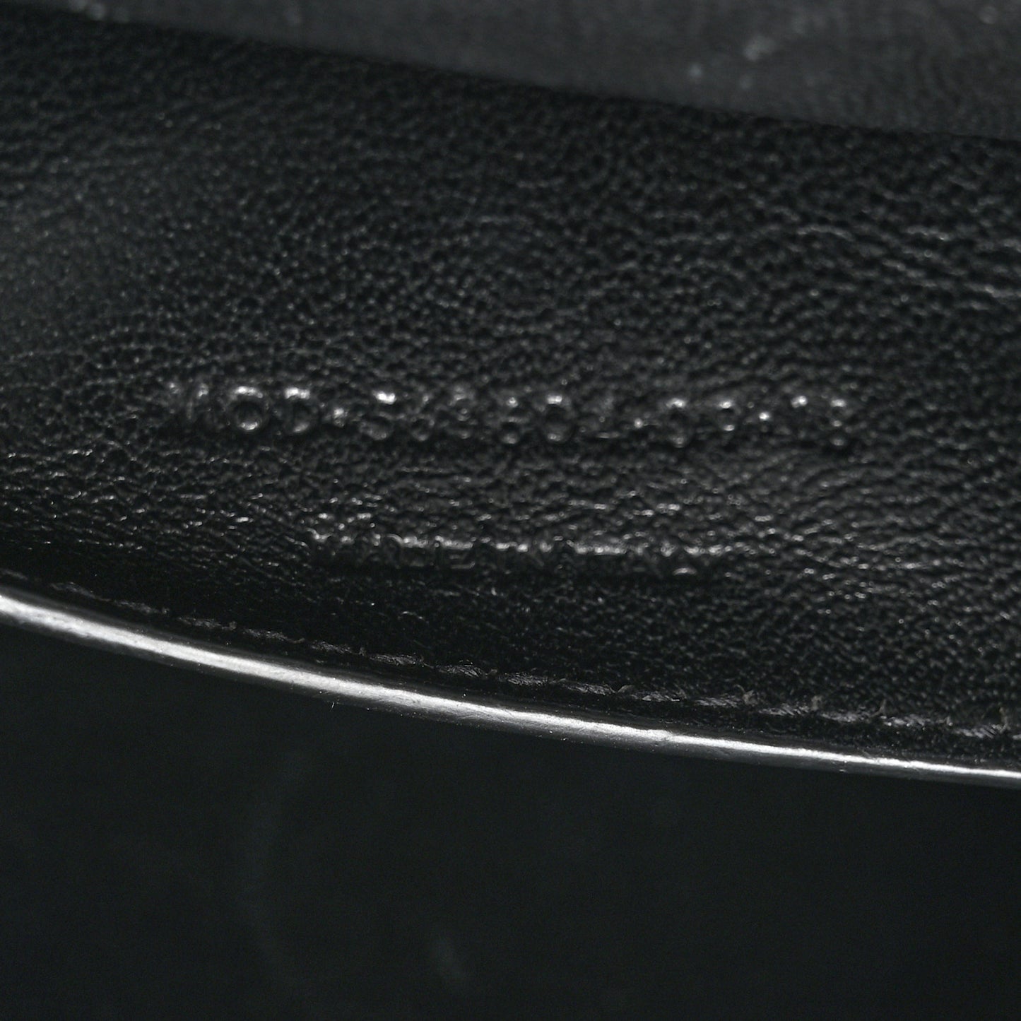 Suede All-Over Monogram Small Le Monogramme Satchel Black
