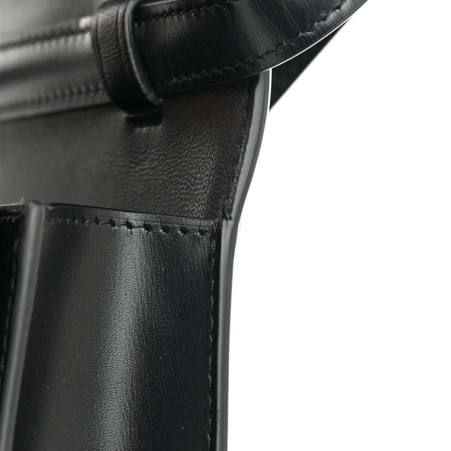 Box Calfskin Teen Classic Box Flap Bag Black