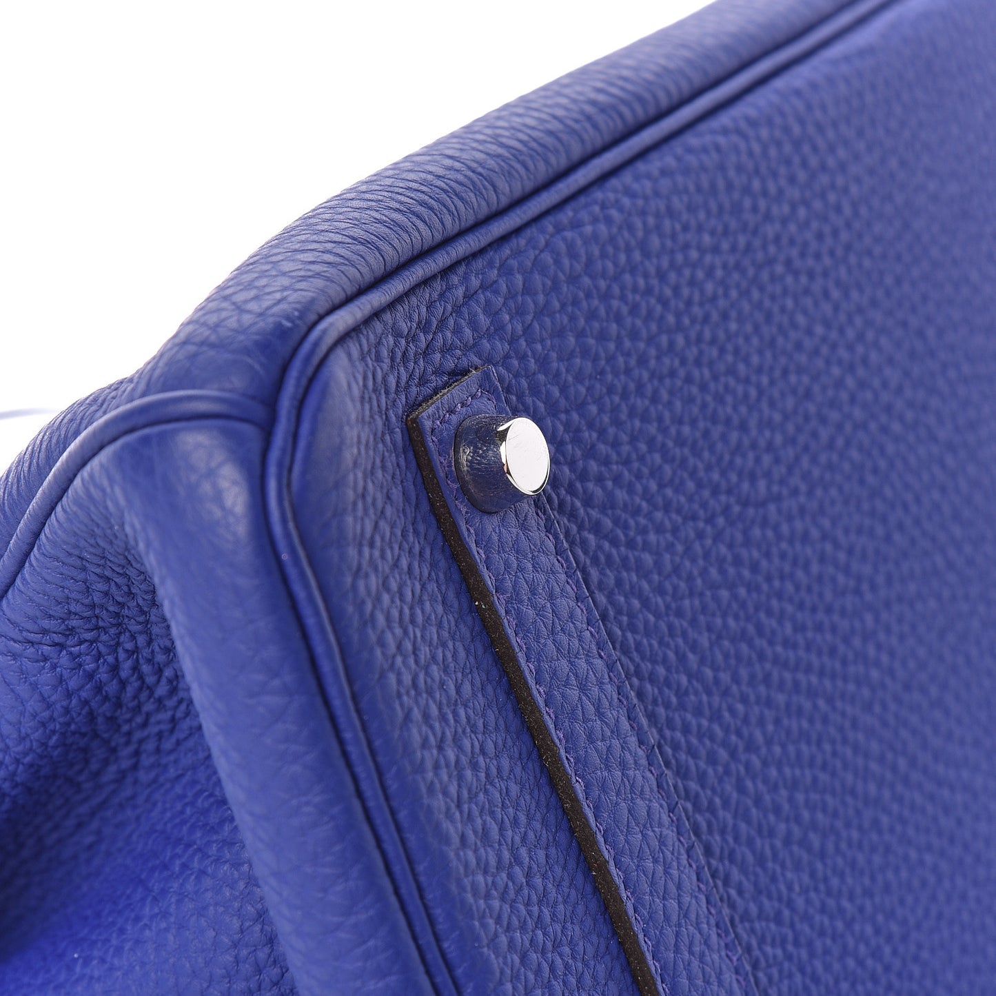 Togo Birkin 35 Bleu Electrique