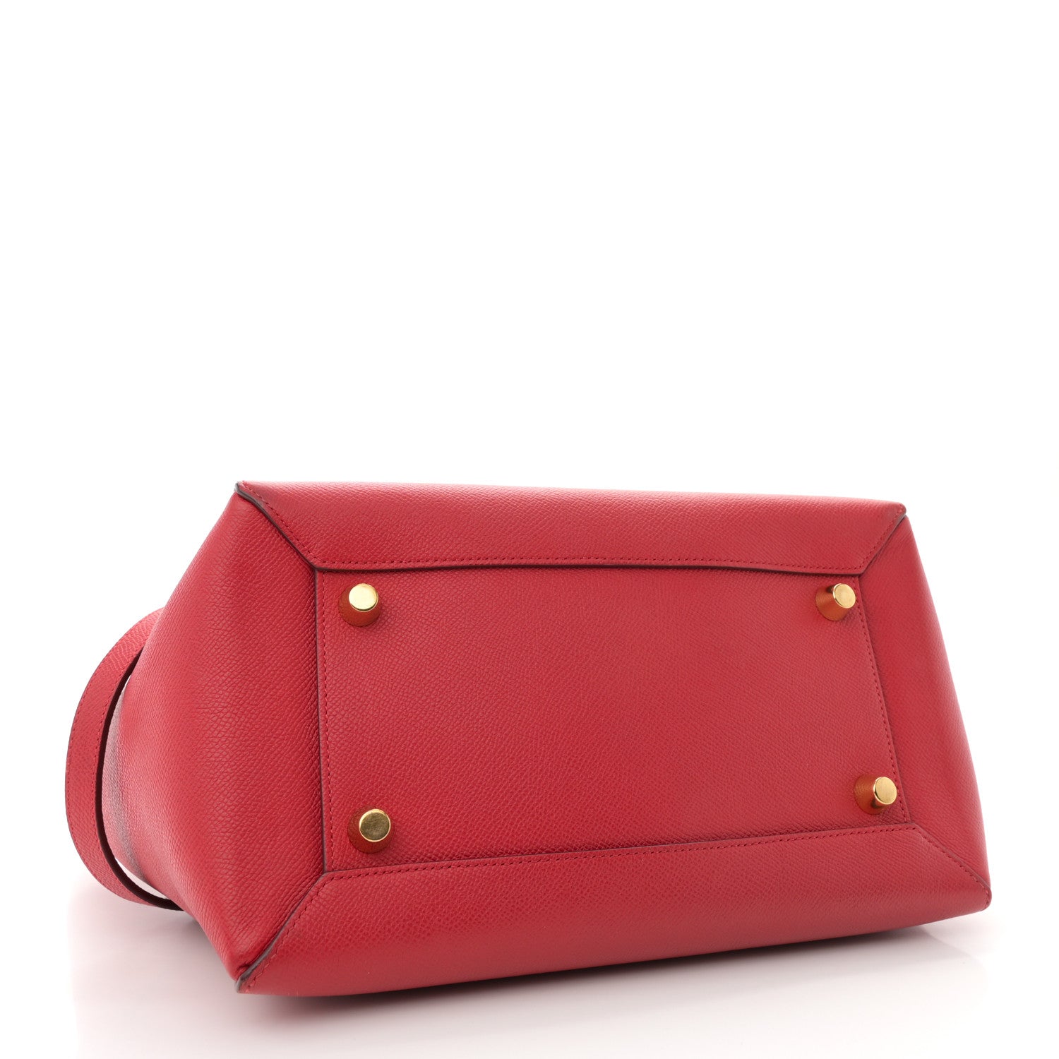 Celine Grained Calfskin Mini Belt Bag Coquelicot 4 of 15