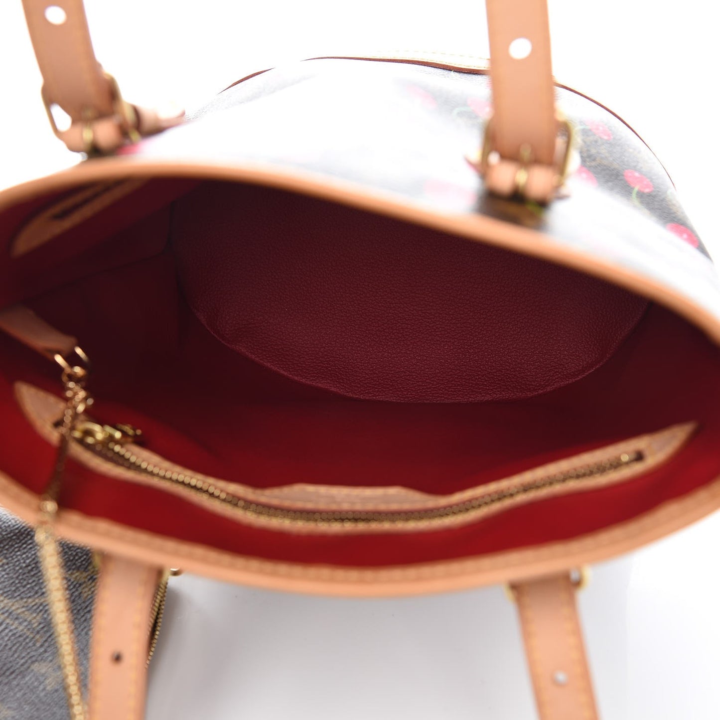 Monogram Cerises Bucket Bag