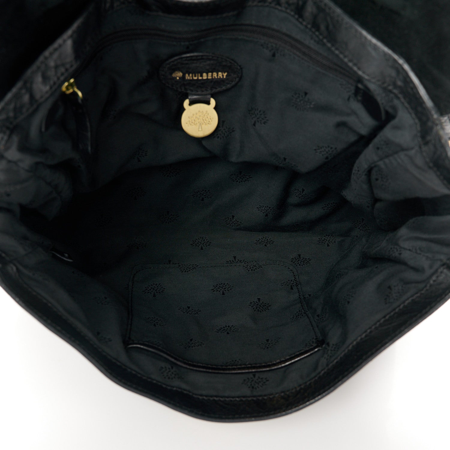 Mulberry Polished Buffalo Medium Alexa Black 5 of 12