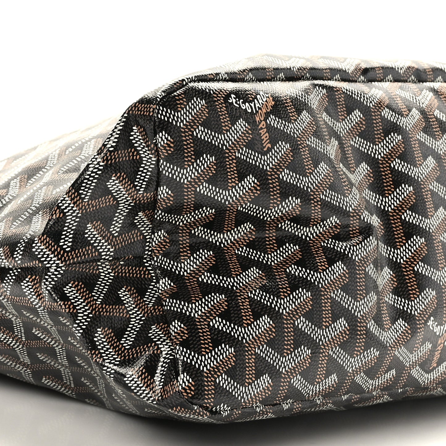 Goyardine Boheme Hobo Black Gold