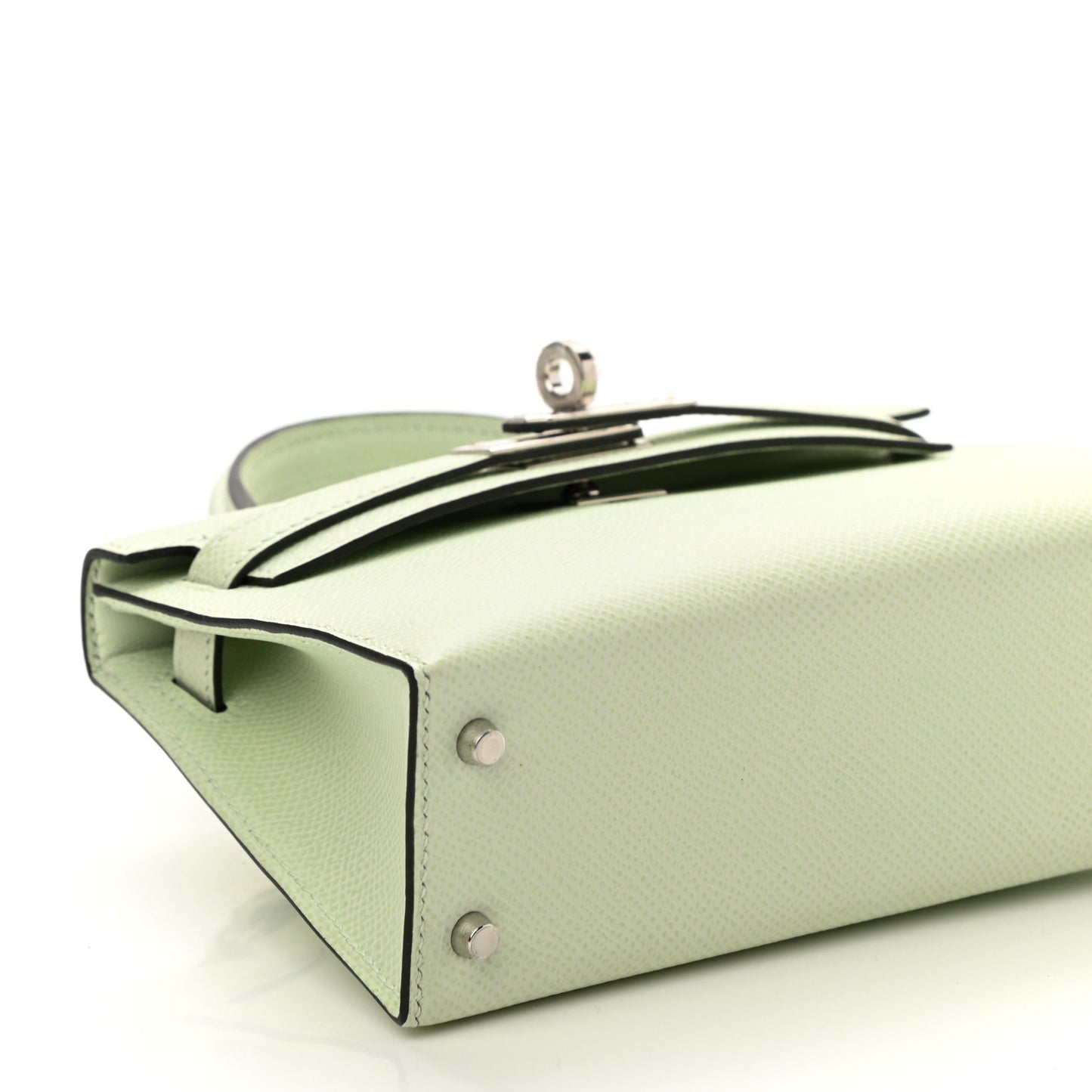 Epsom Mini Kelly Sellier 20 Vert Fizz