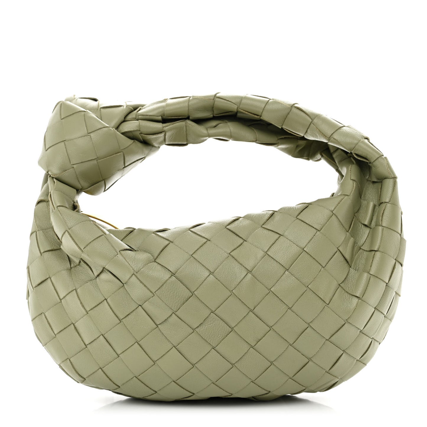 Nappa Intrecciato Mini Jodie Travertine