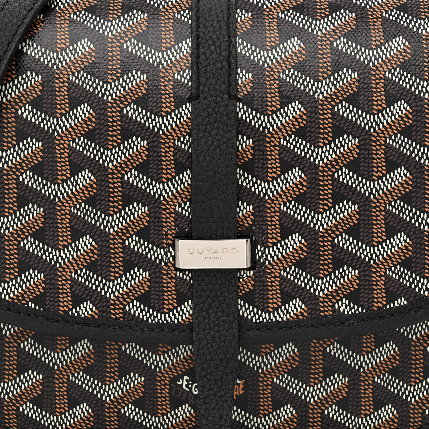 Goyard Goyardine Belvedere II PM Messenger Bag Black 7 of 9