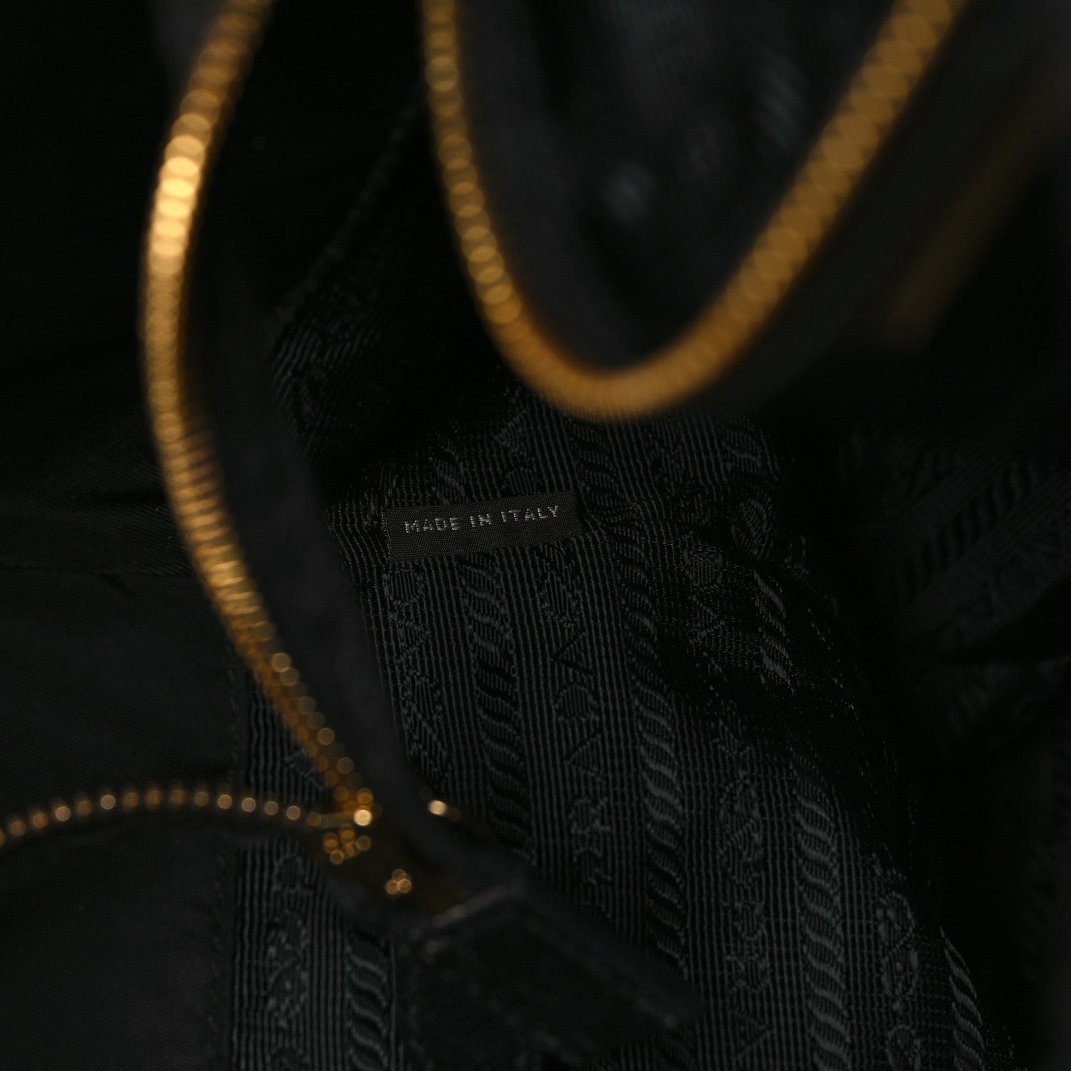 Prada Tessuto Nylon Logo Tote Black 7 of 11