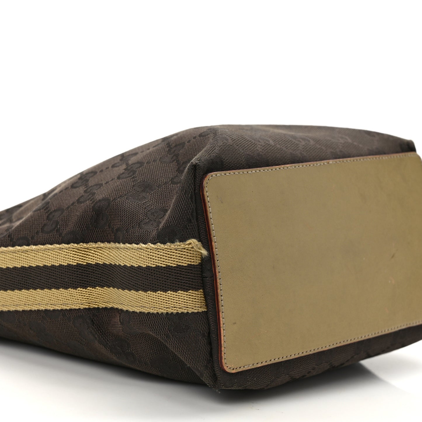 Monogram Bucket Tote Brown