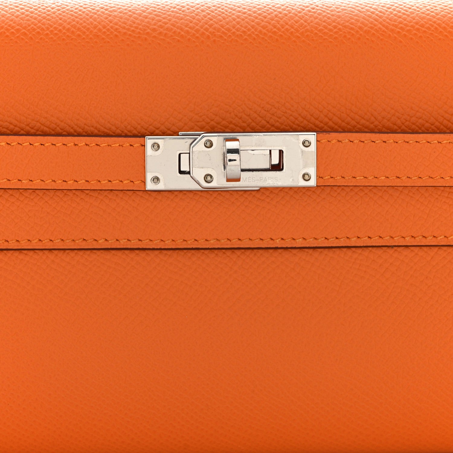 Hermes Epsom Kelly Wallet To Go Abricot 8 of 11