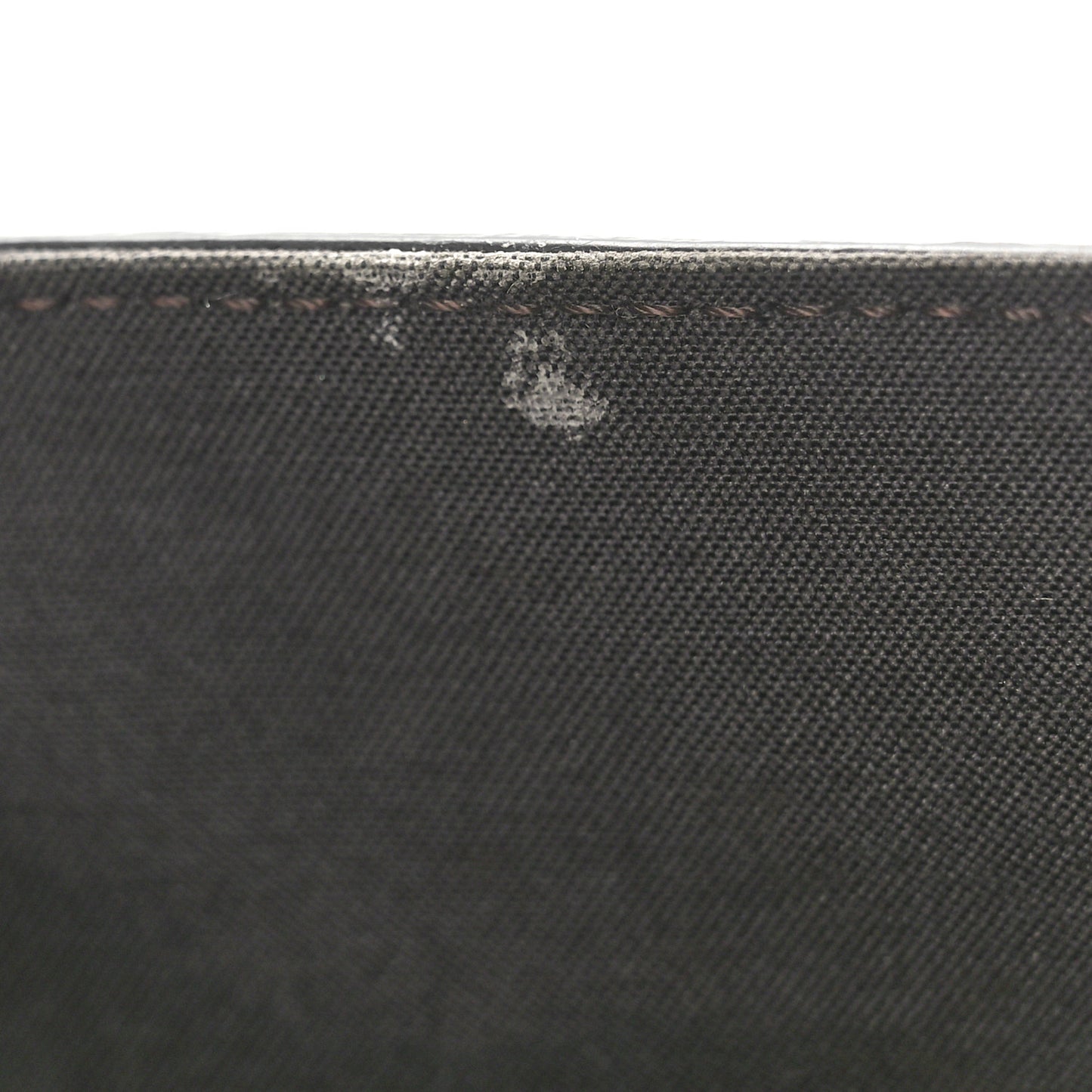 Vitello Soft F is Fendi Bi-Color FF 1974 Embossed Envelope Wallet On Chain with Pouches Maya Black