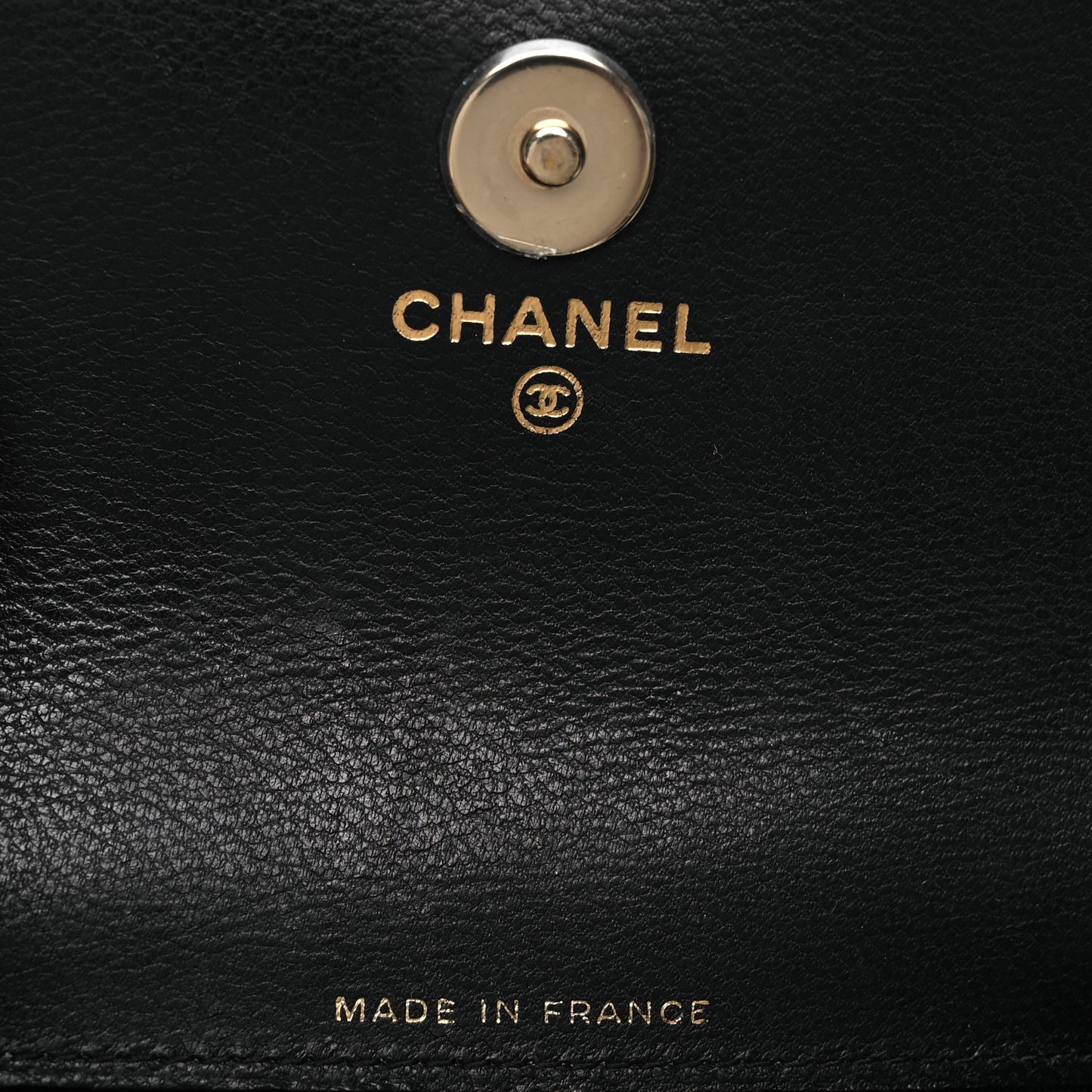 Goatskin Quilted Punk Essentials Chain Mini Flap Belt Bag Black