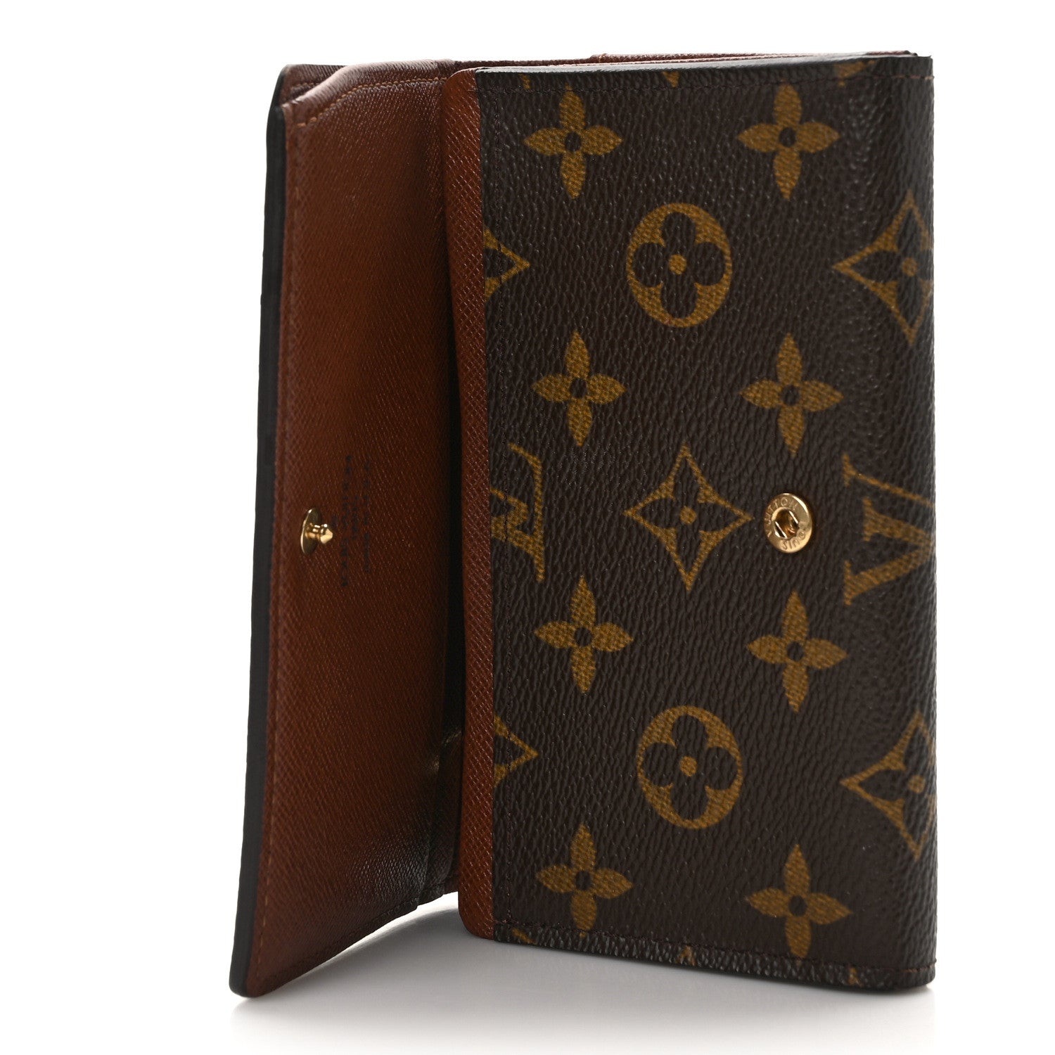 Louis Vuitton Monogram Porte-Monnaie Tresor Wallet 6 of 9
