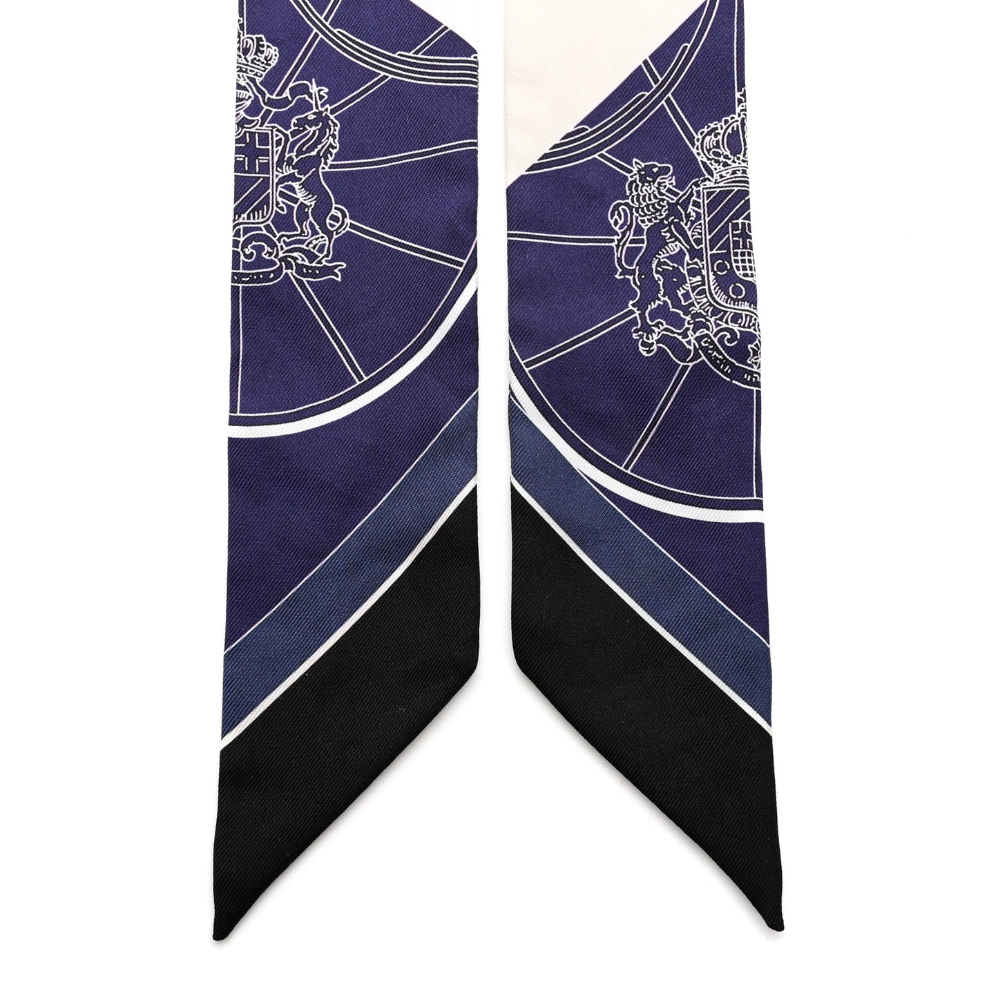 Silk Springs Springs Twilly Marine Creme Petrole