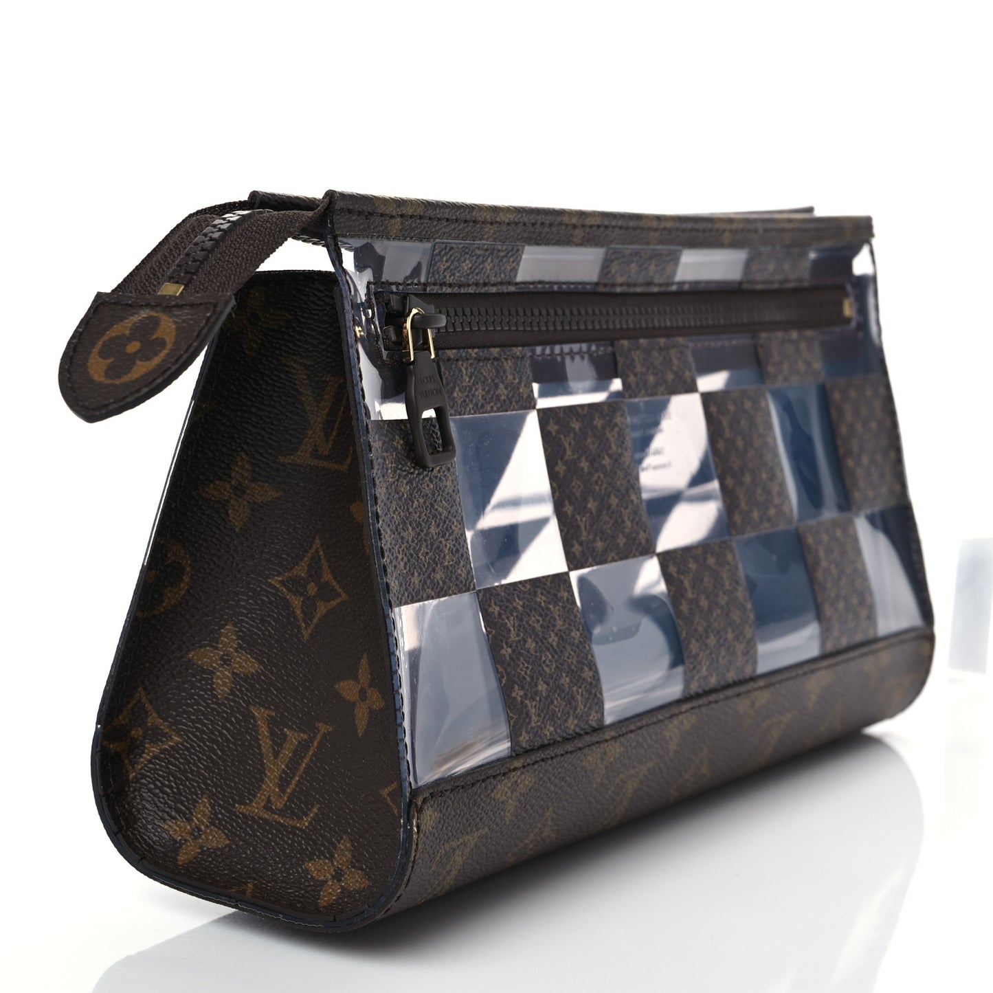PVC Monogram Chess Standing Pouch