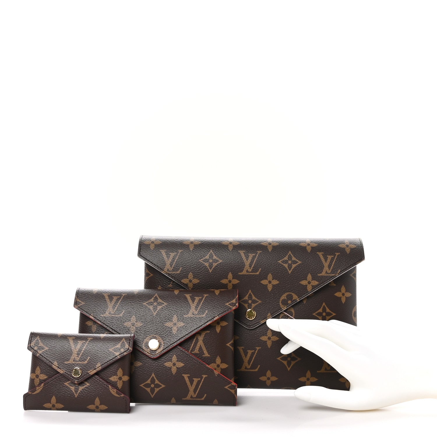 Louis Vuitton Monogram Kirigami Pochette Set 2 of 10
