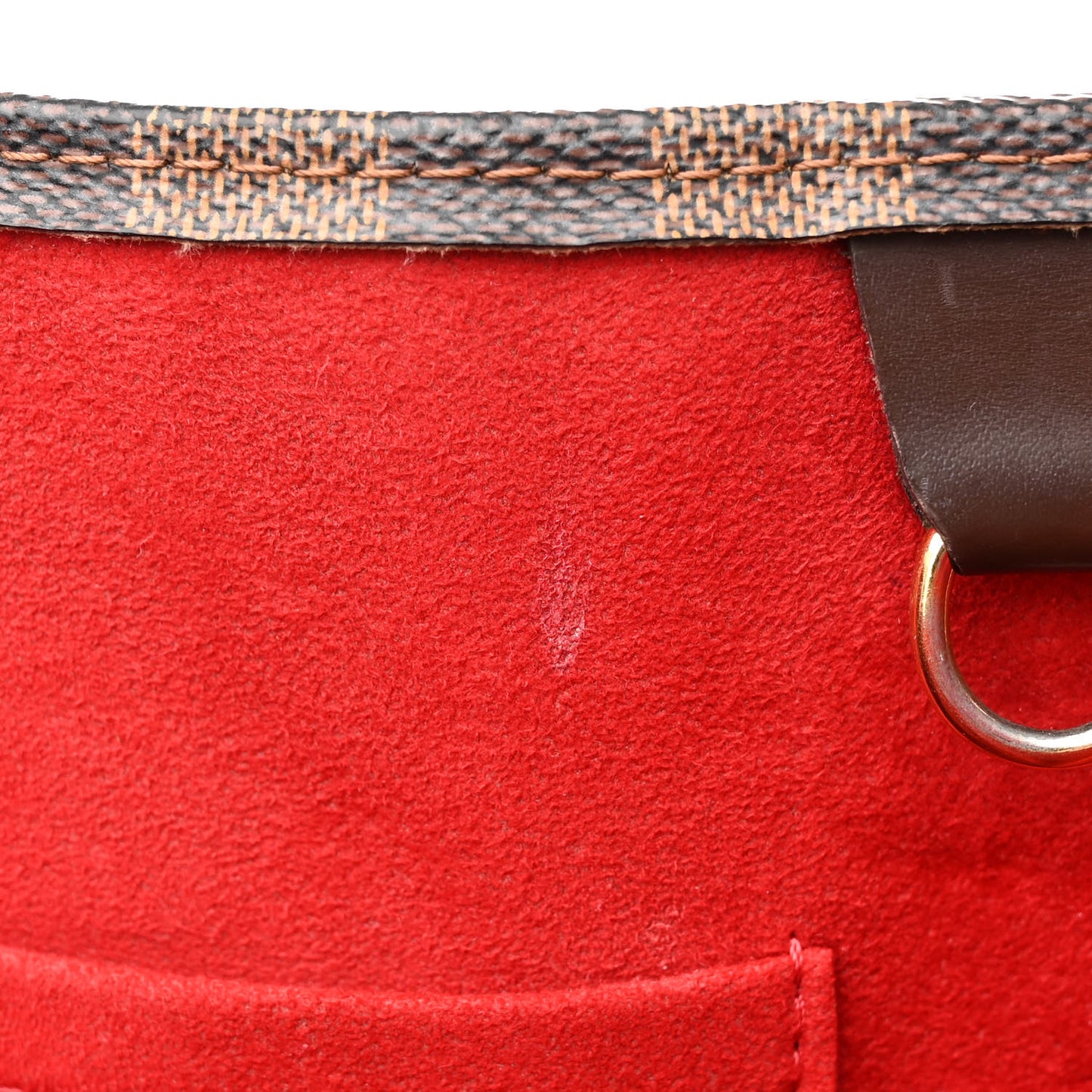 Damier Ebene Sac Plat