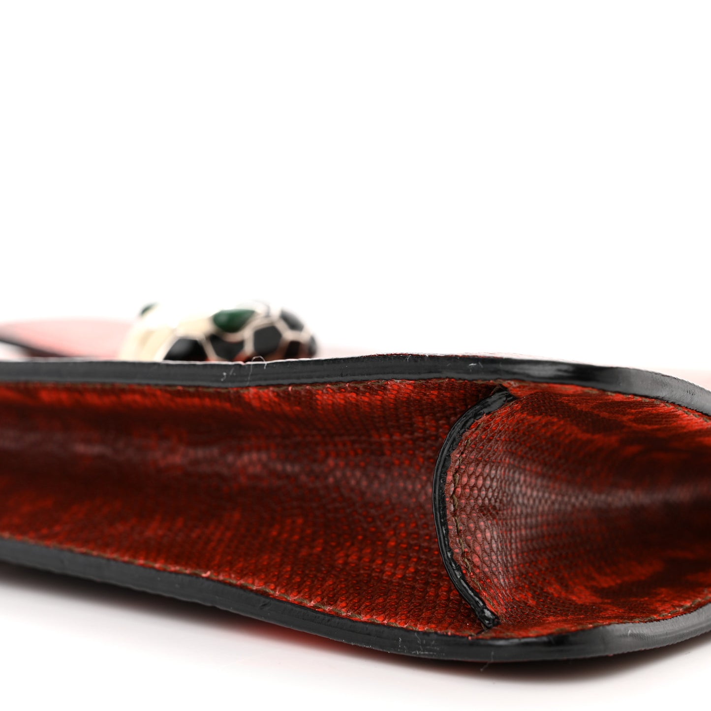 Karung Serpenti Forever Small Shoulder Bag Red