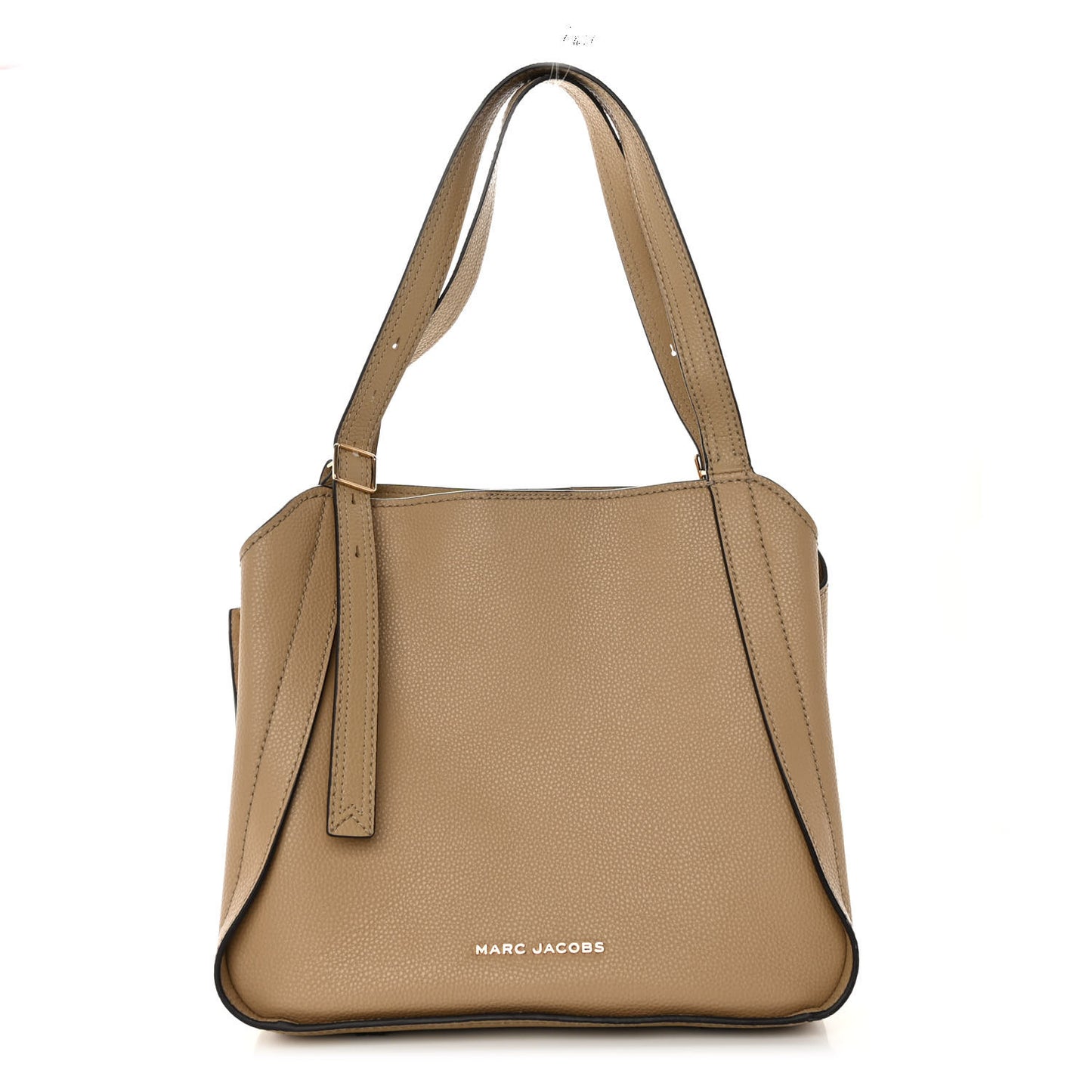 Grained Calfskin The Director Tote Beige