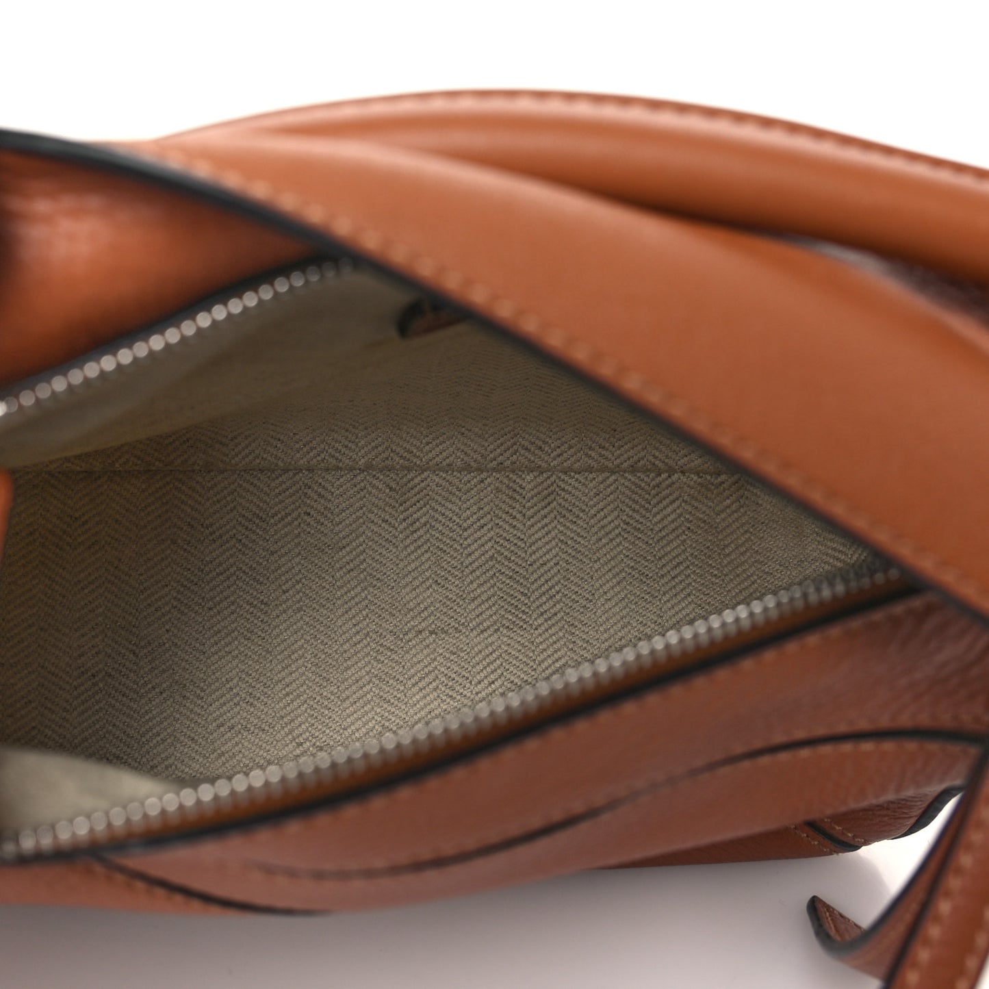 Calfskin Mini Puzzle Bag Tan