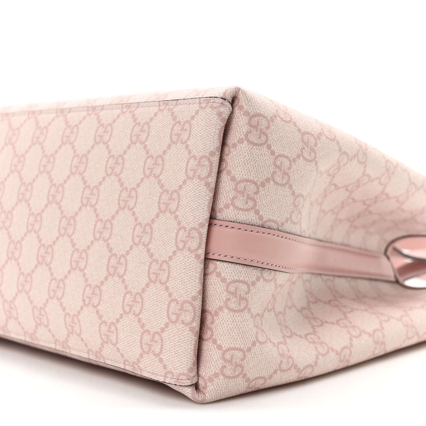 GG Supreme Monogram Emblem Large Tote Bag Light Pink