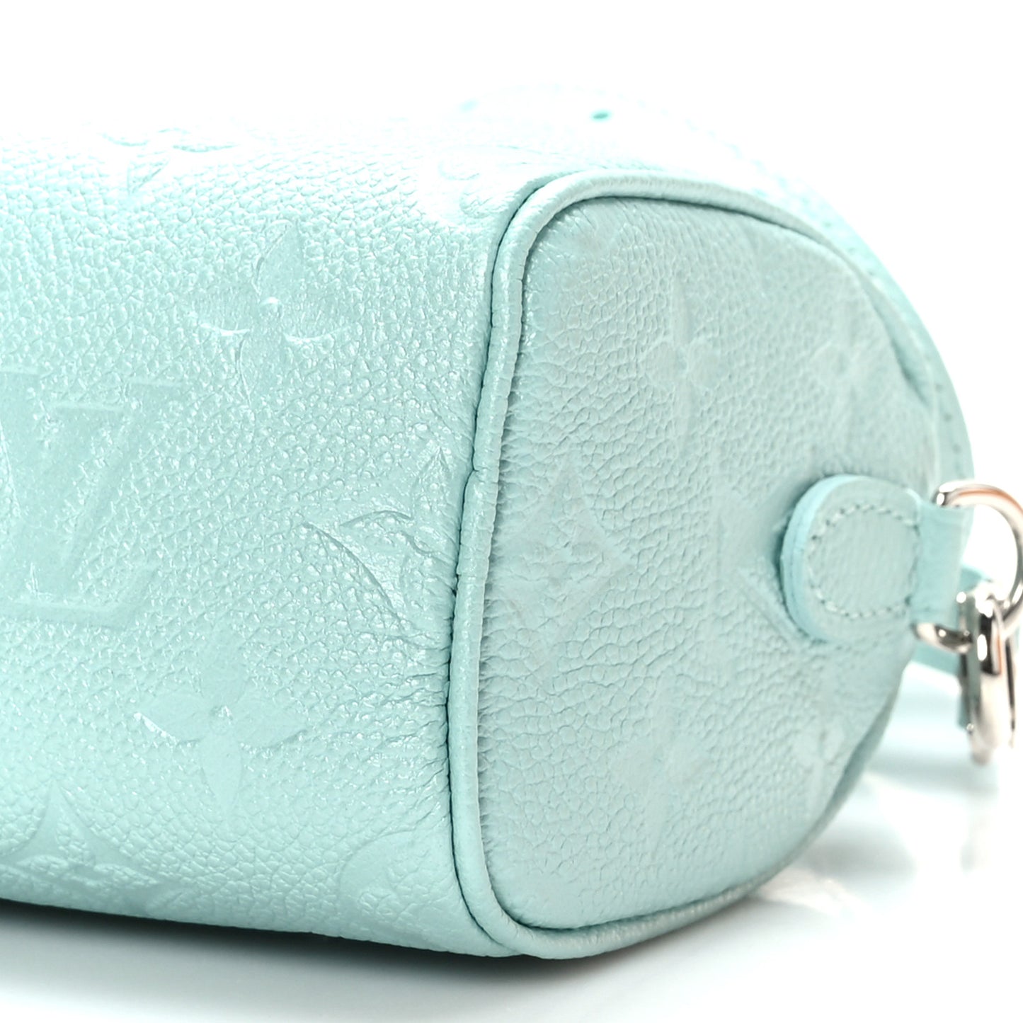 Empreinte Monogram Nano Speedy Pearly Lagoon Turquoise