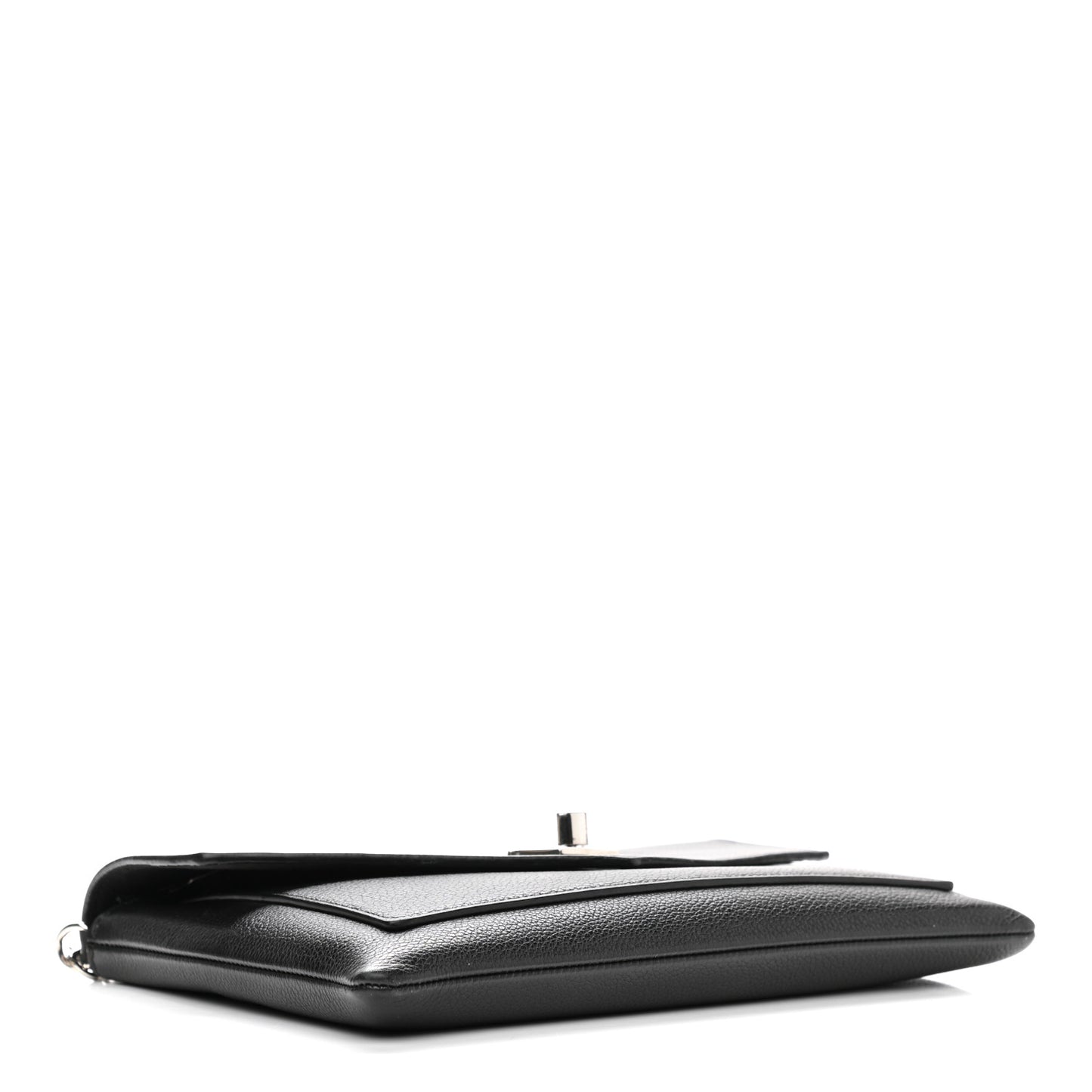 Soft Calfskin My Lockme Pochette Black