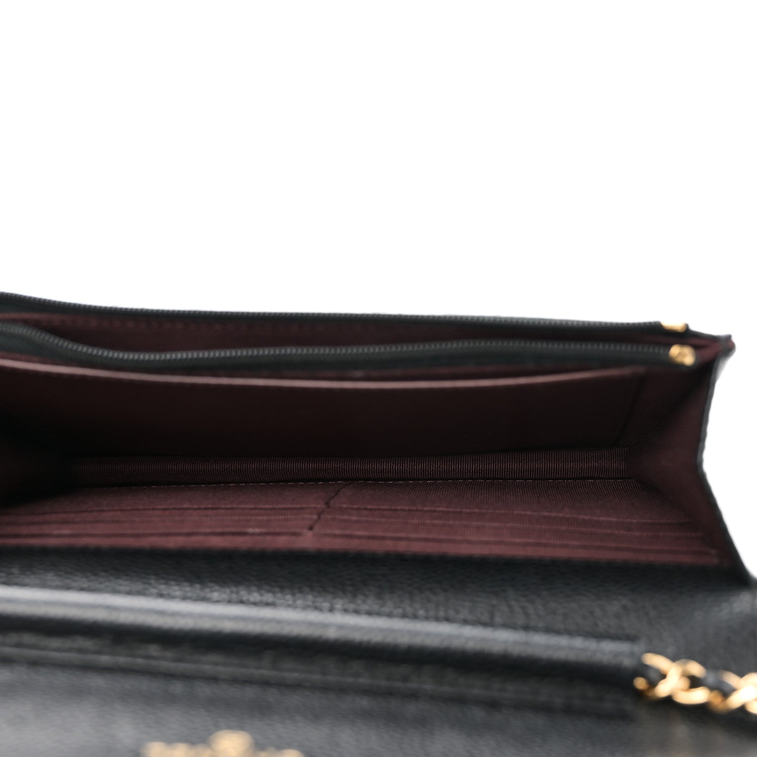 Chanel Caviar Quilted Wallet on Chain WOC Black 5 of 12