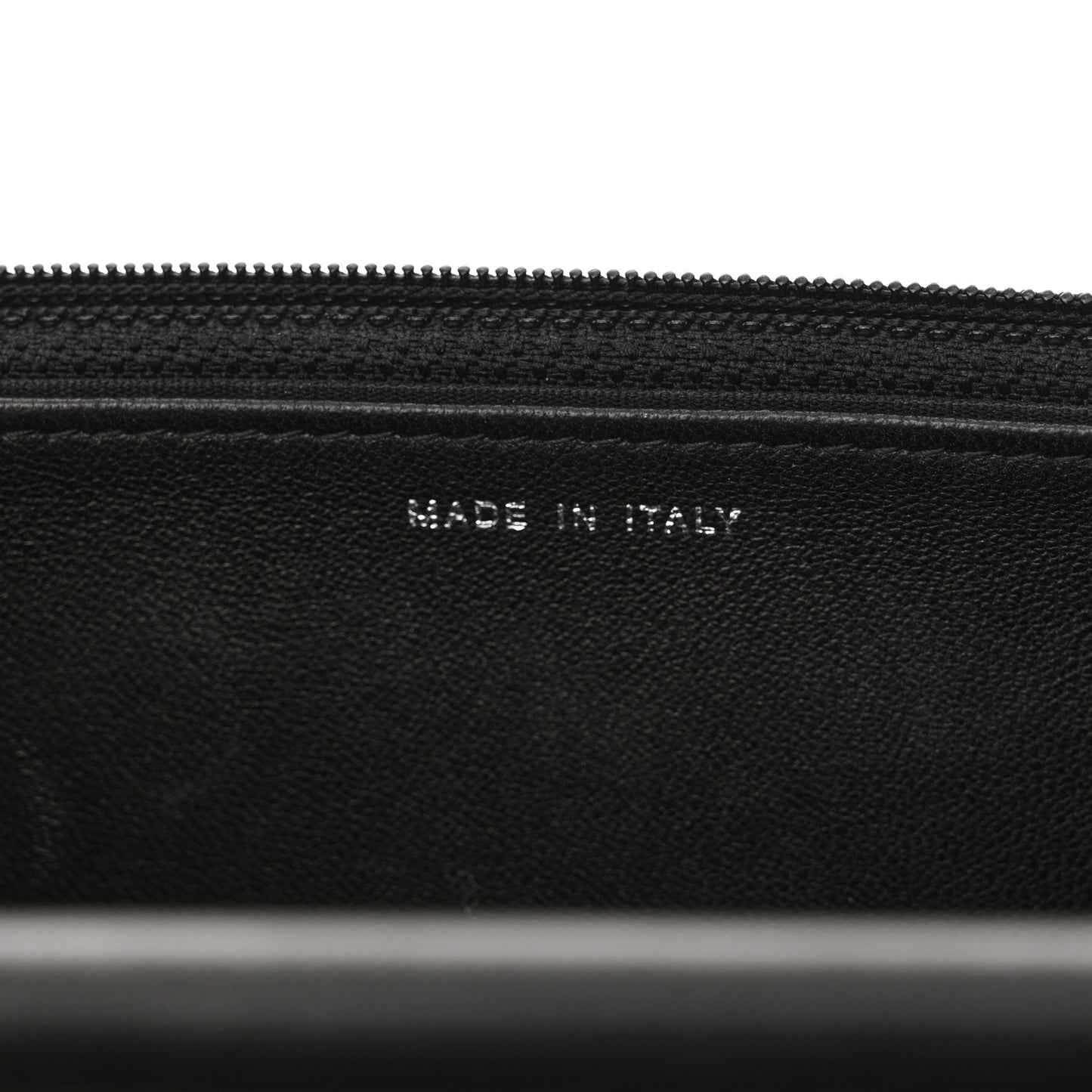 Patent Quilted Coco Boy Wallet On Chain WOC Black