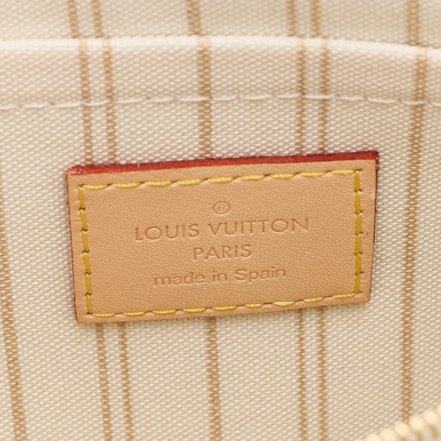 Louis Vuitton Damier Azur Neverfull MM GM Pochette 6 of 6